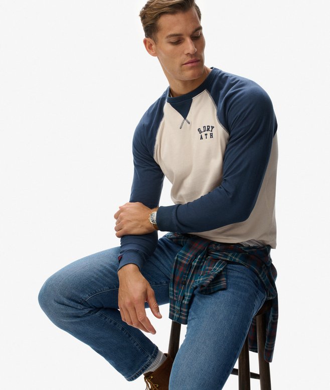 Vintage Athletic Baseball Top