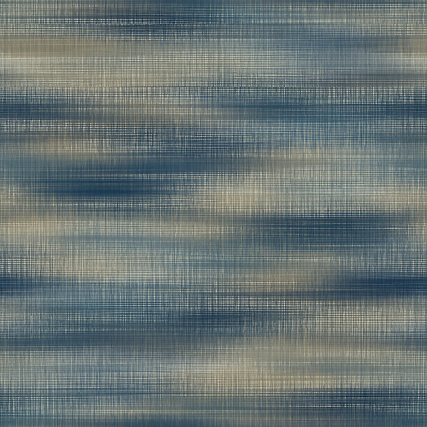 Papier peint Vinyle intissé GoodHome Soboba bleu l.53 x H.1000 cm