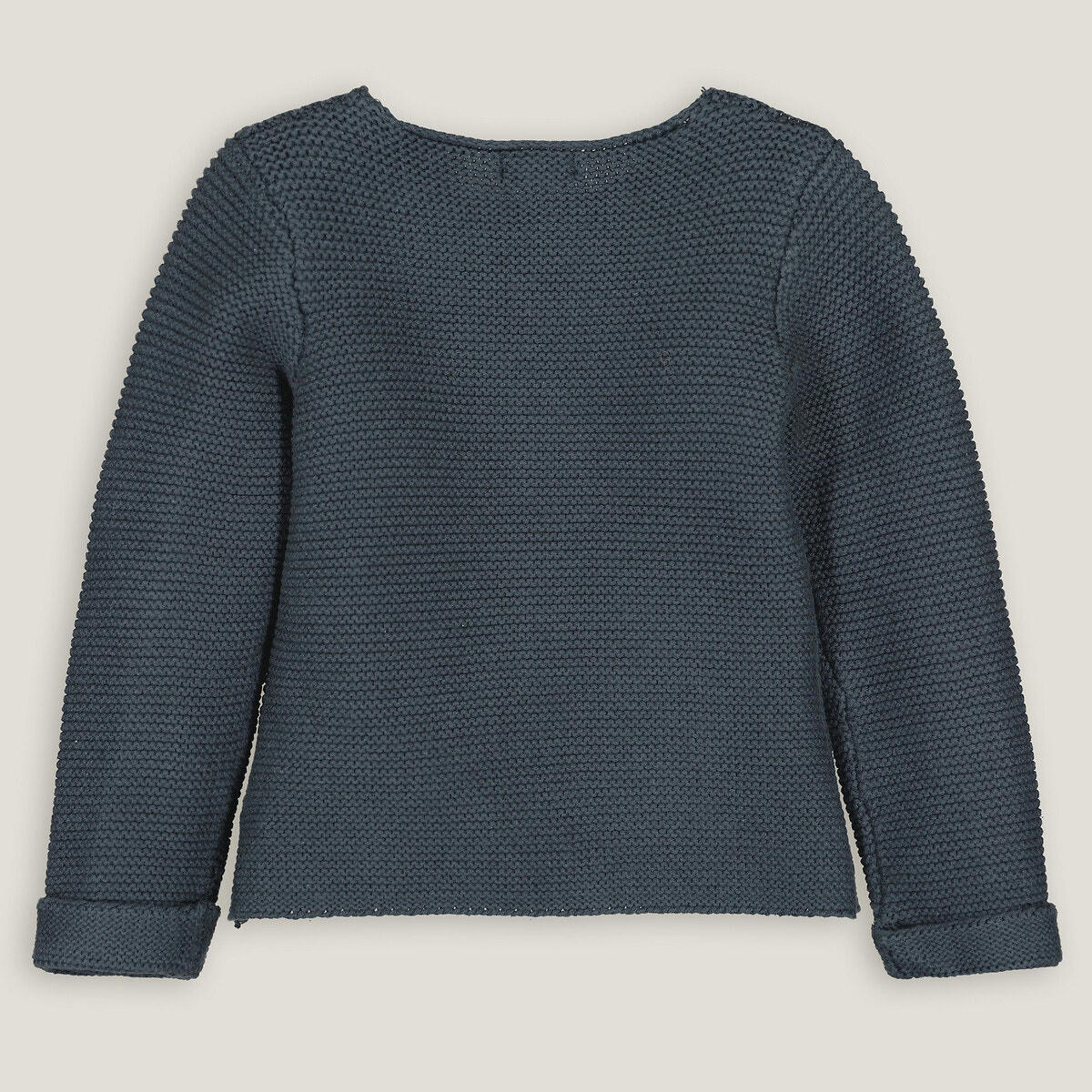 Gilet en tricot boutonné coton bio
