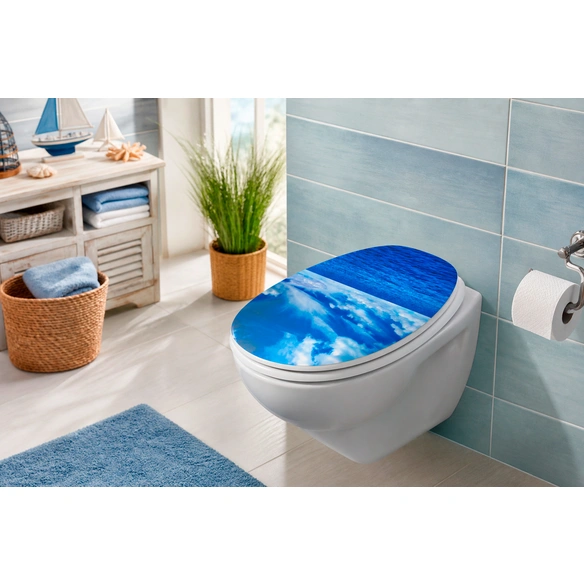 WC-Sitz »Oceana«, Duroplast, mit Absenkautomatik
