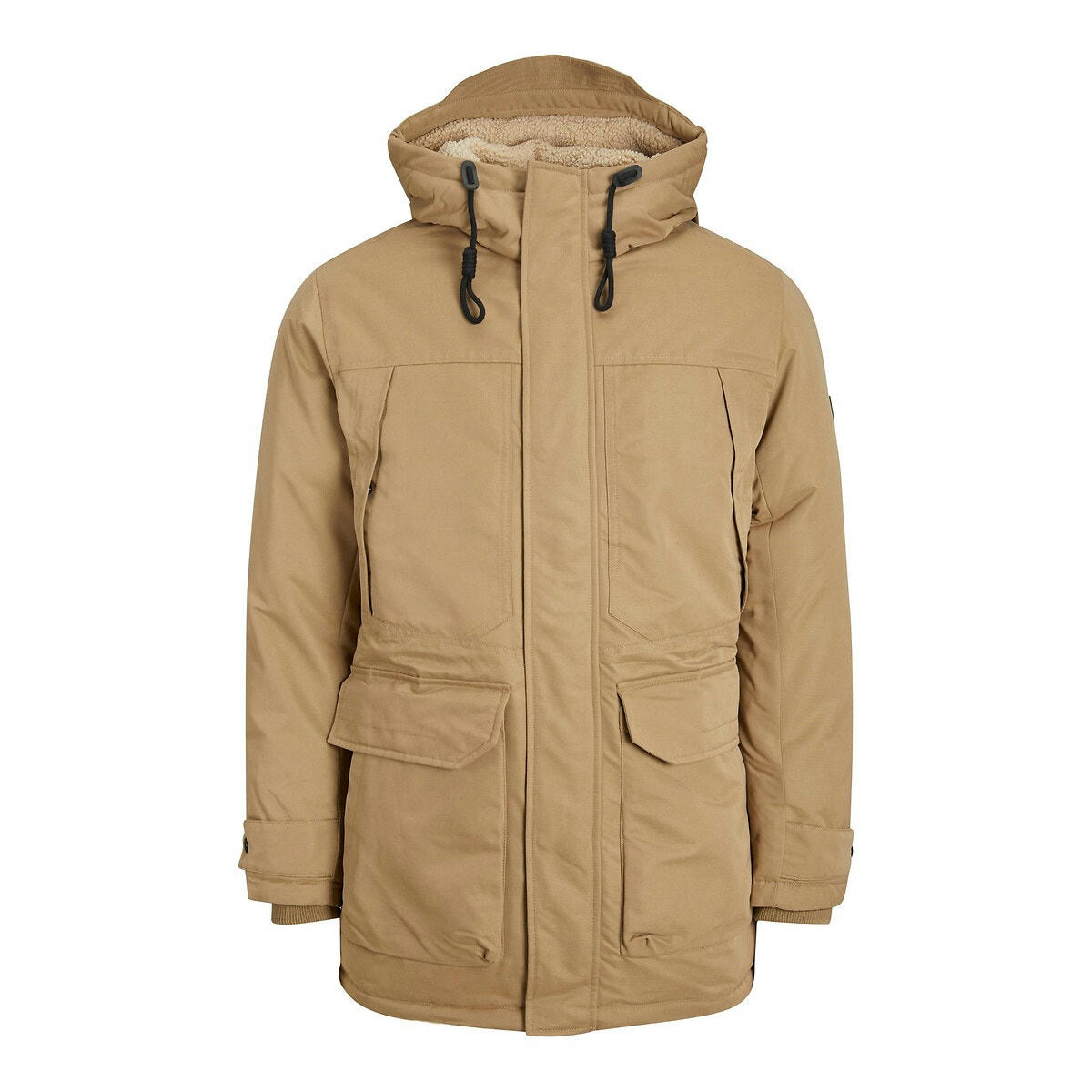 Parka moutonnée à capuche Clip