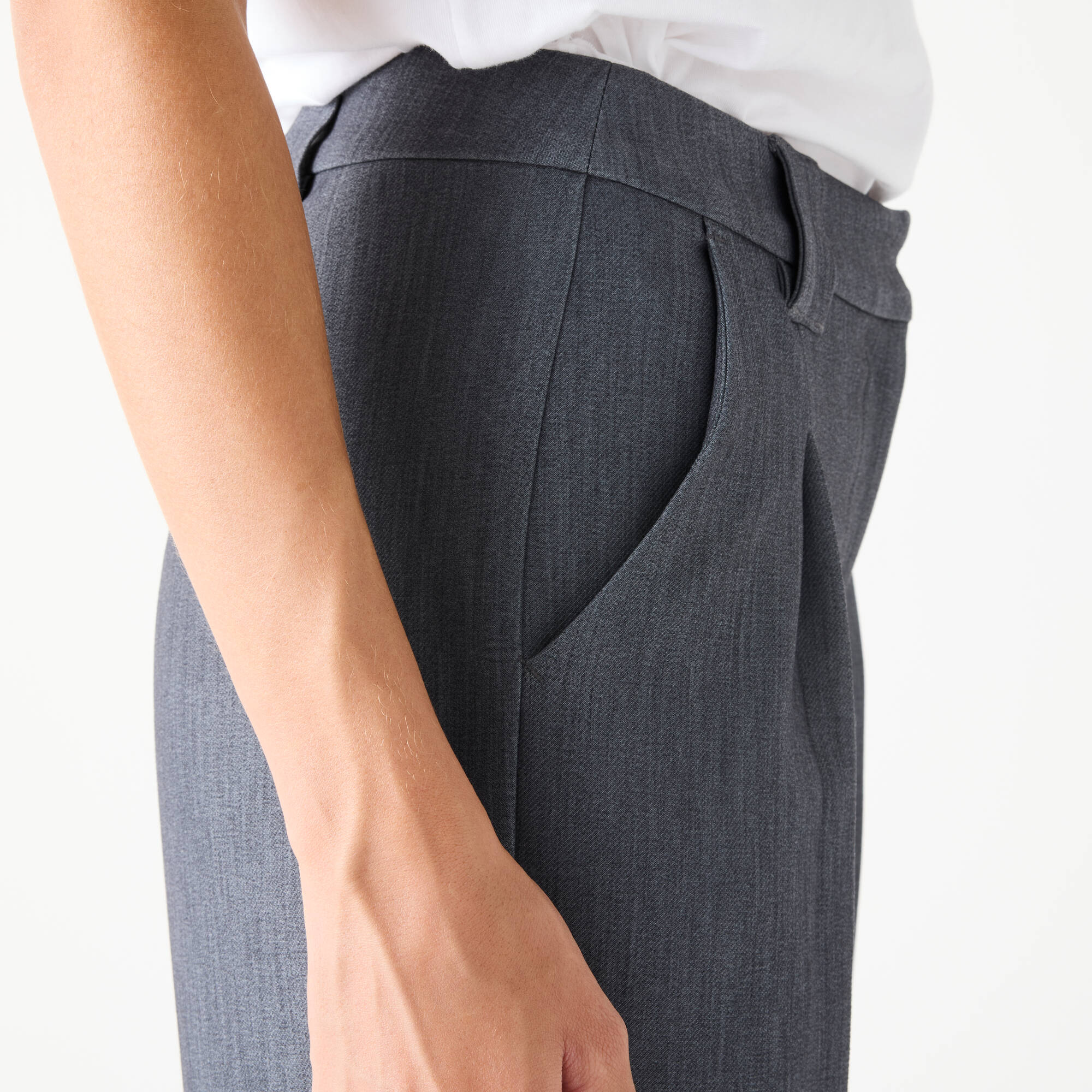 Pantalon large, fluide