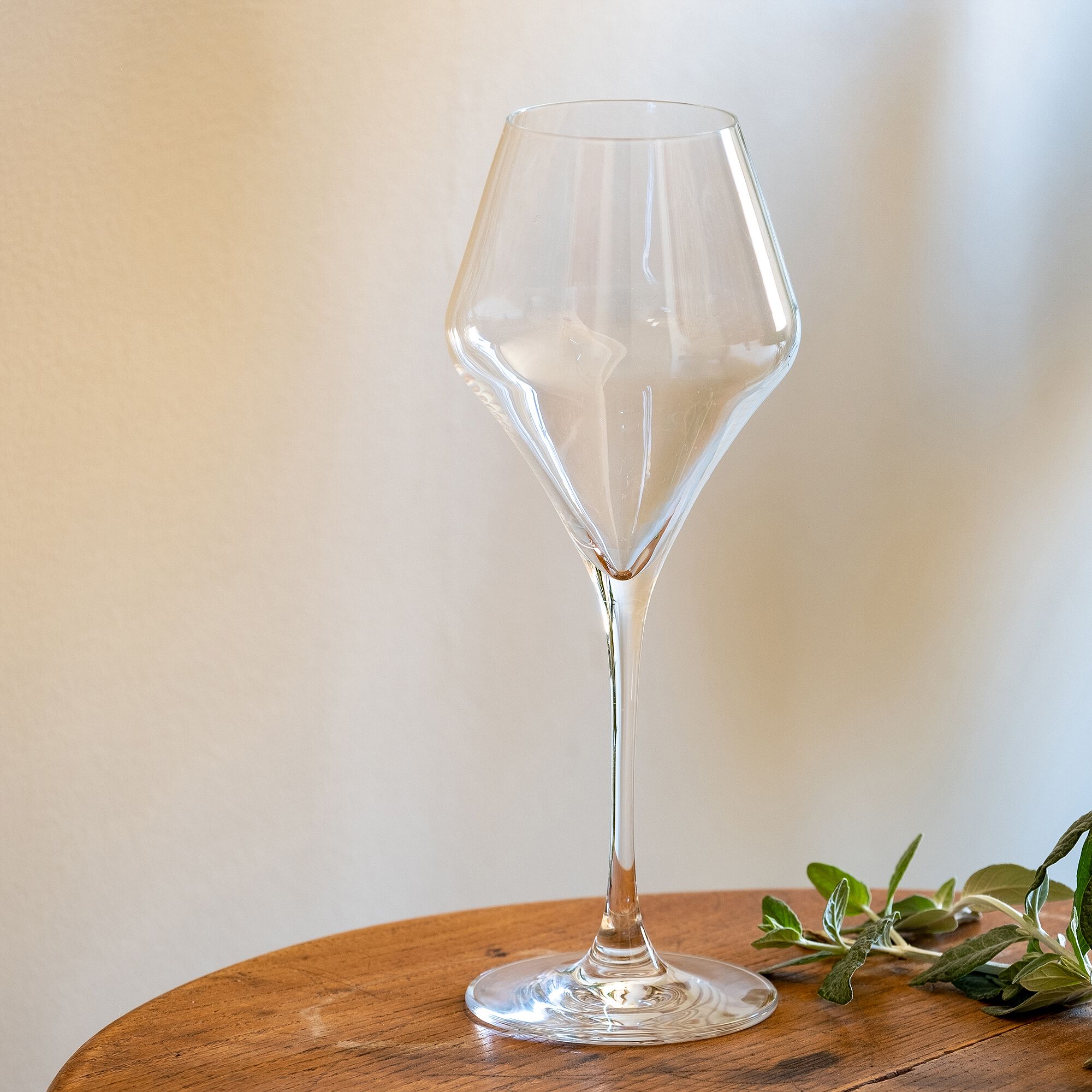ARAM - Verre à pied en verre 27cl - transparent