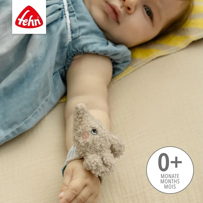 Rassel Fehn Rasselarmband Elefant