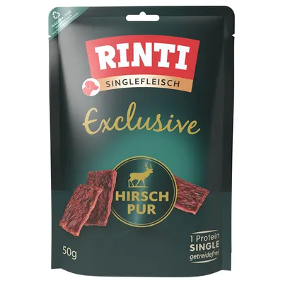 RINTI Single Meat Exclusive Dog Treats - Venison