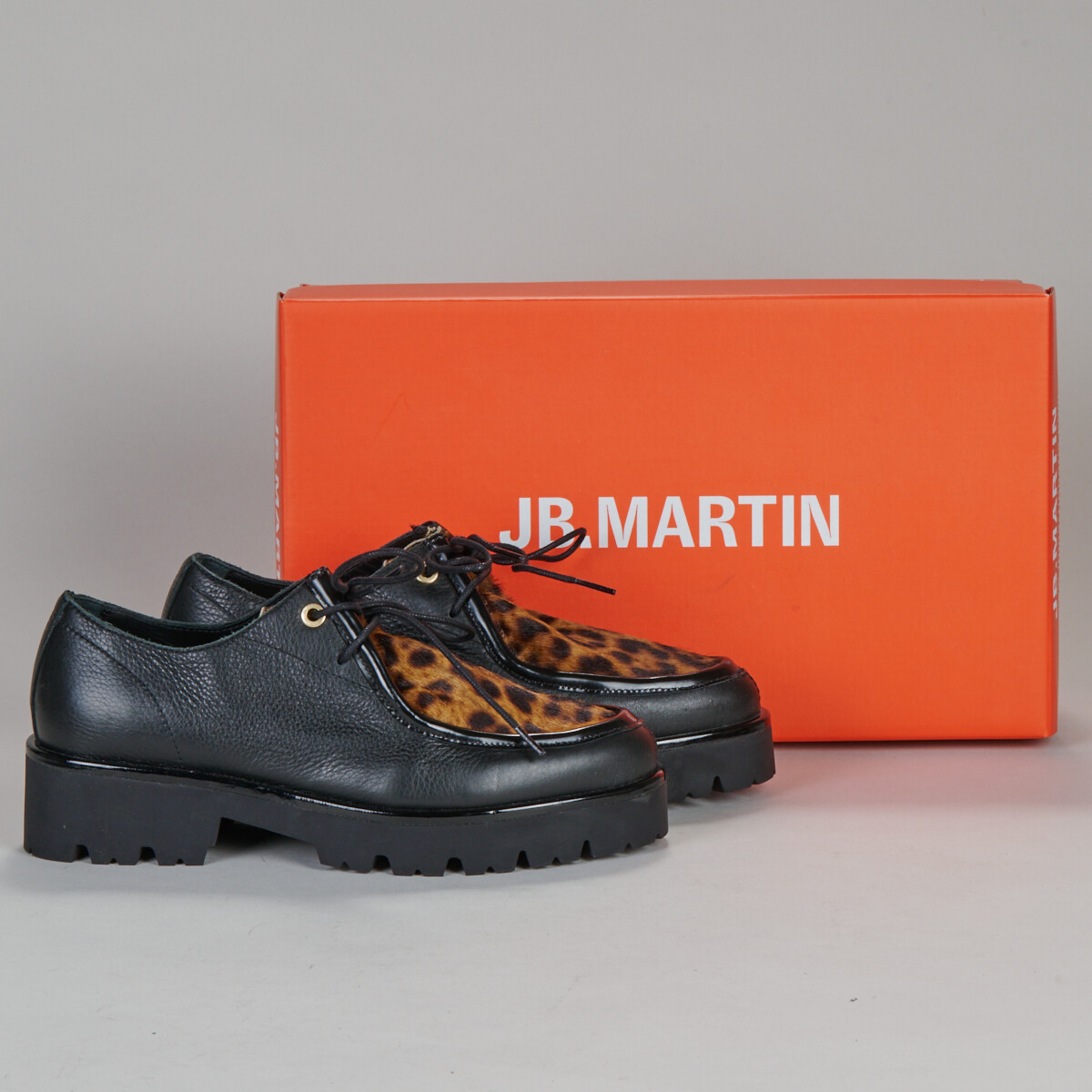 JB Martin - FOUGUE - Nappa / West / Black / Crust / Velvet / Leopard
