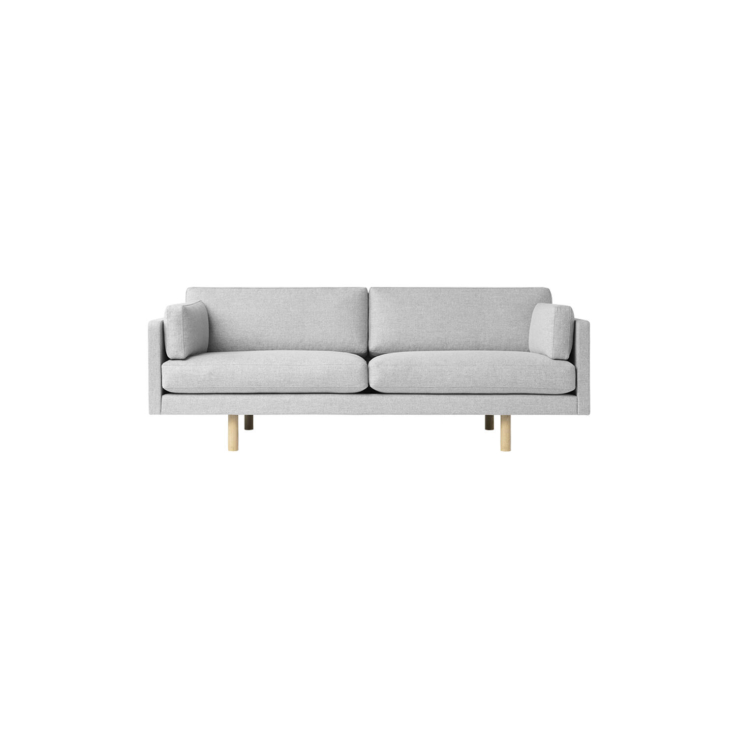 EJ 220-A 3 pers. sofa, lysegr&aring;
