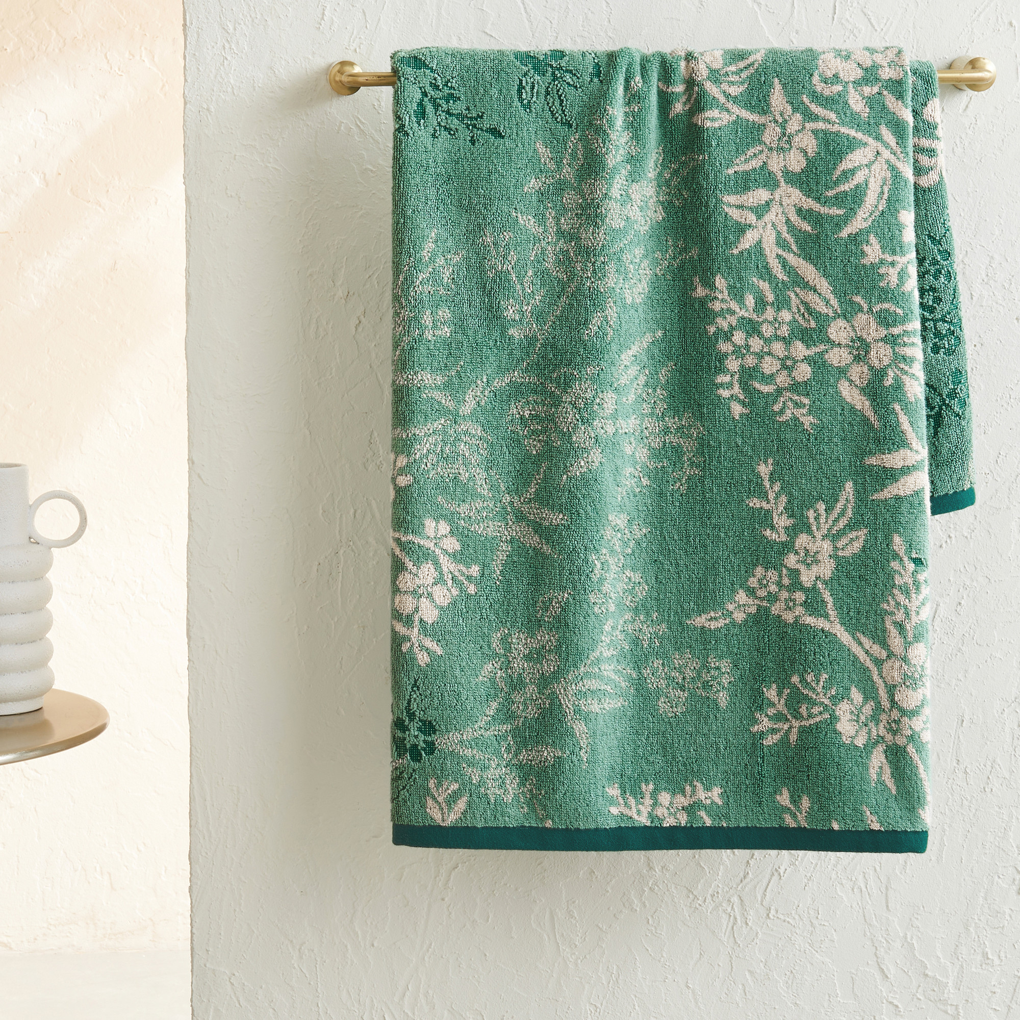 Linge de bain jacquardEssence de sakura