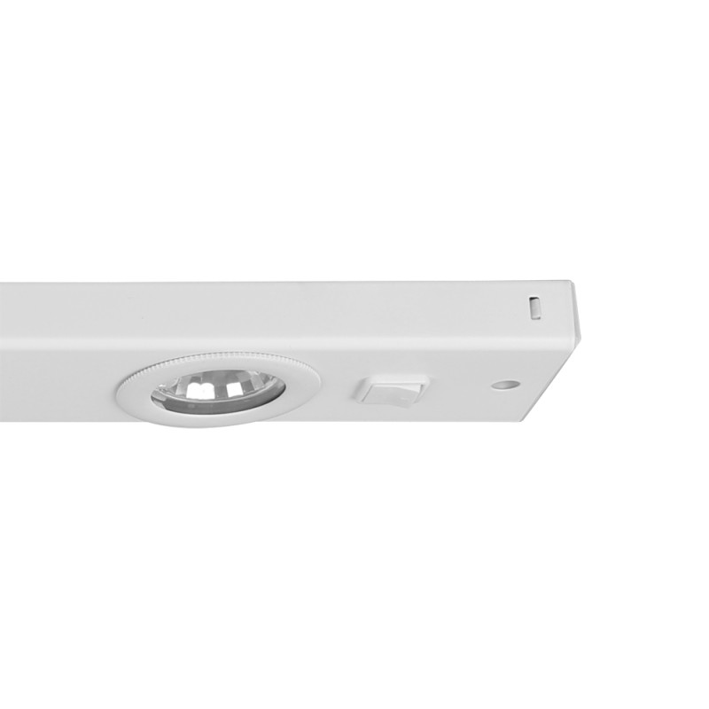 Armature LED Kob blanche blanc chaud 840 lm 3 x 2,3 W 60 cm EGLO