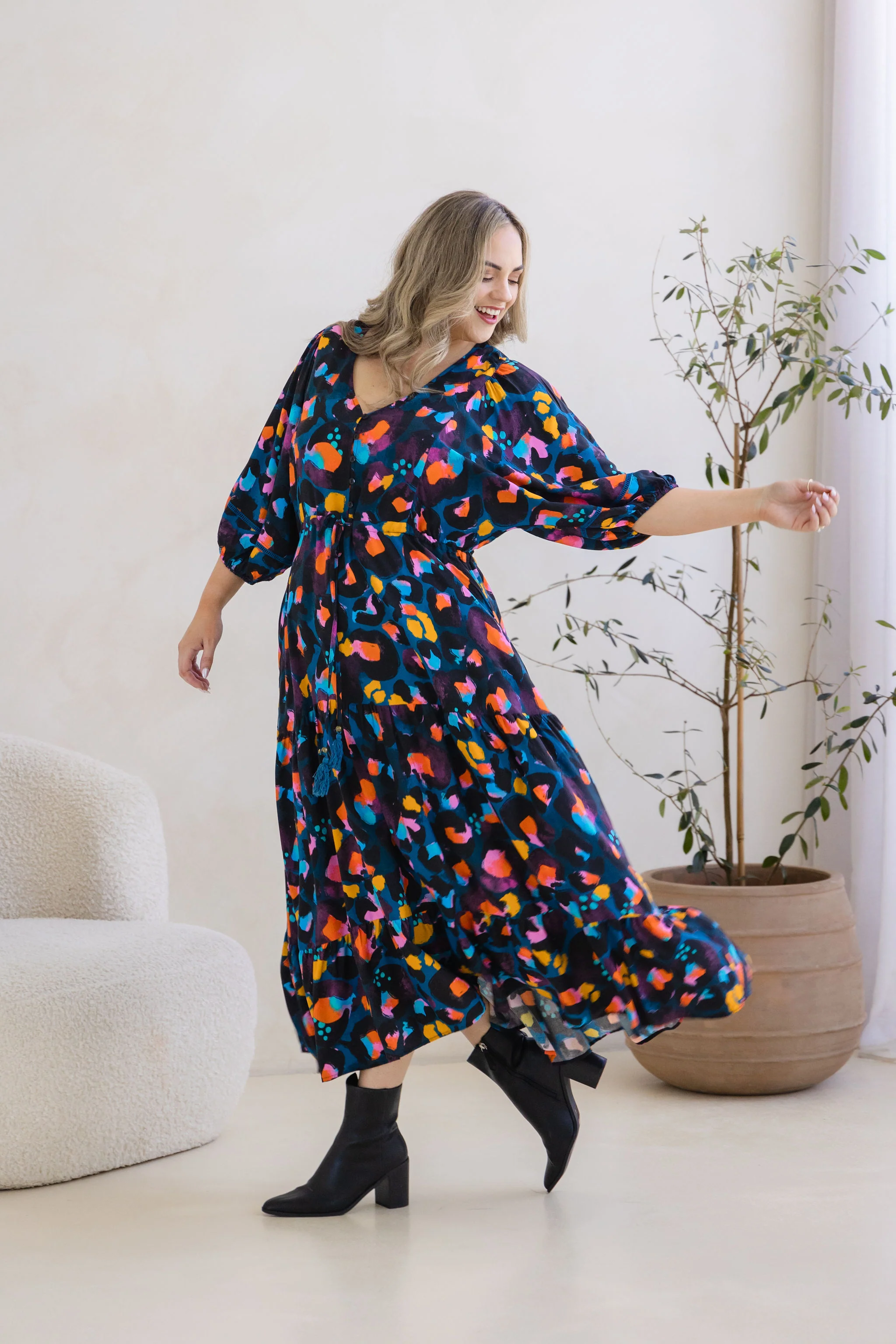 Addison Dress in Verona by Kasey Rainbow