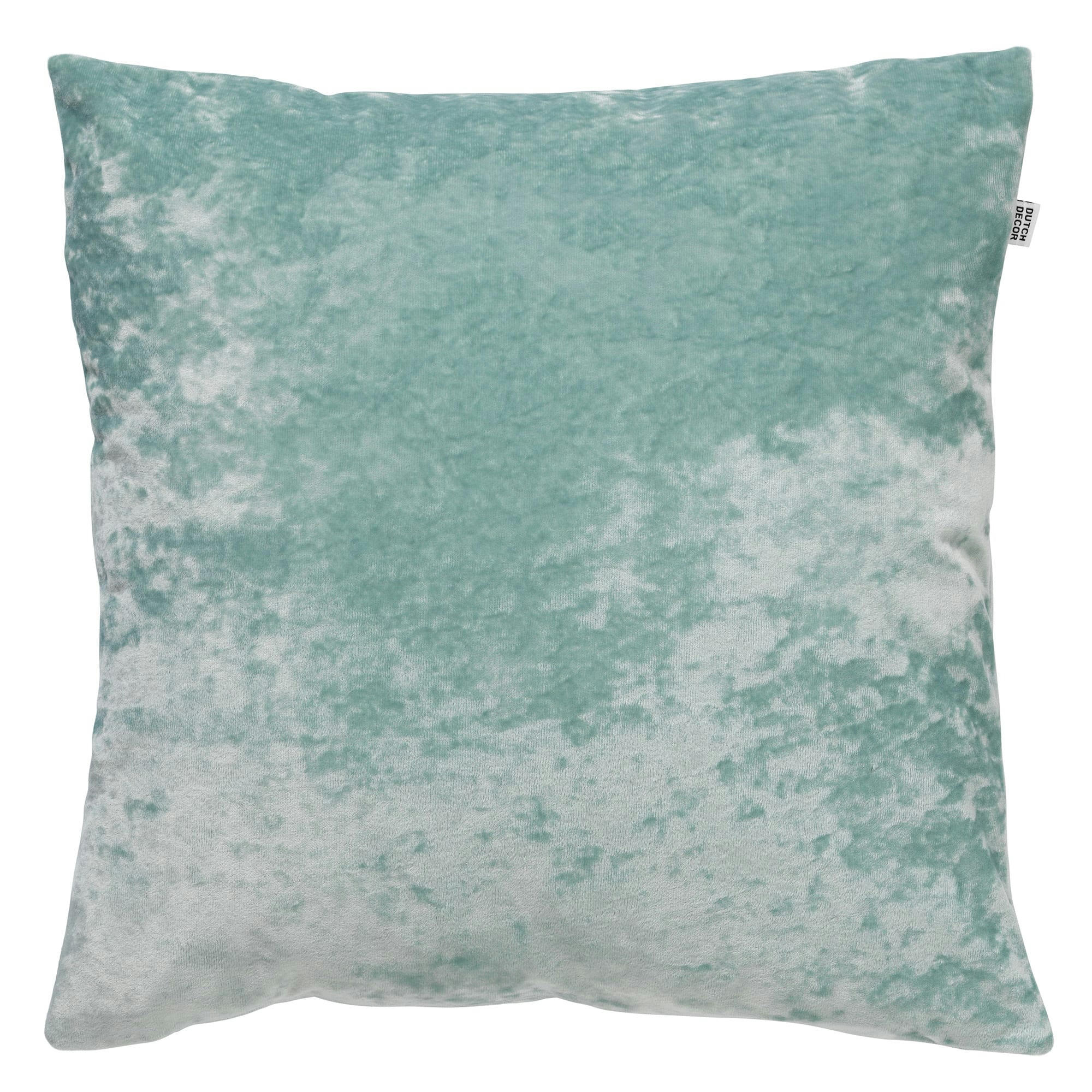 - Housse de coussin vert en velours-45x45 cm uni