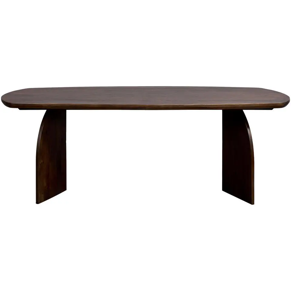 Eettafel Vik - walnoot - mangohout - 220x110 cm