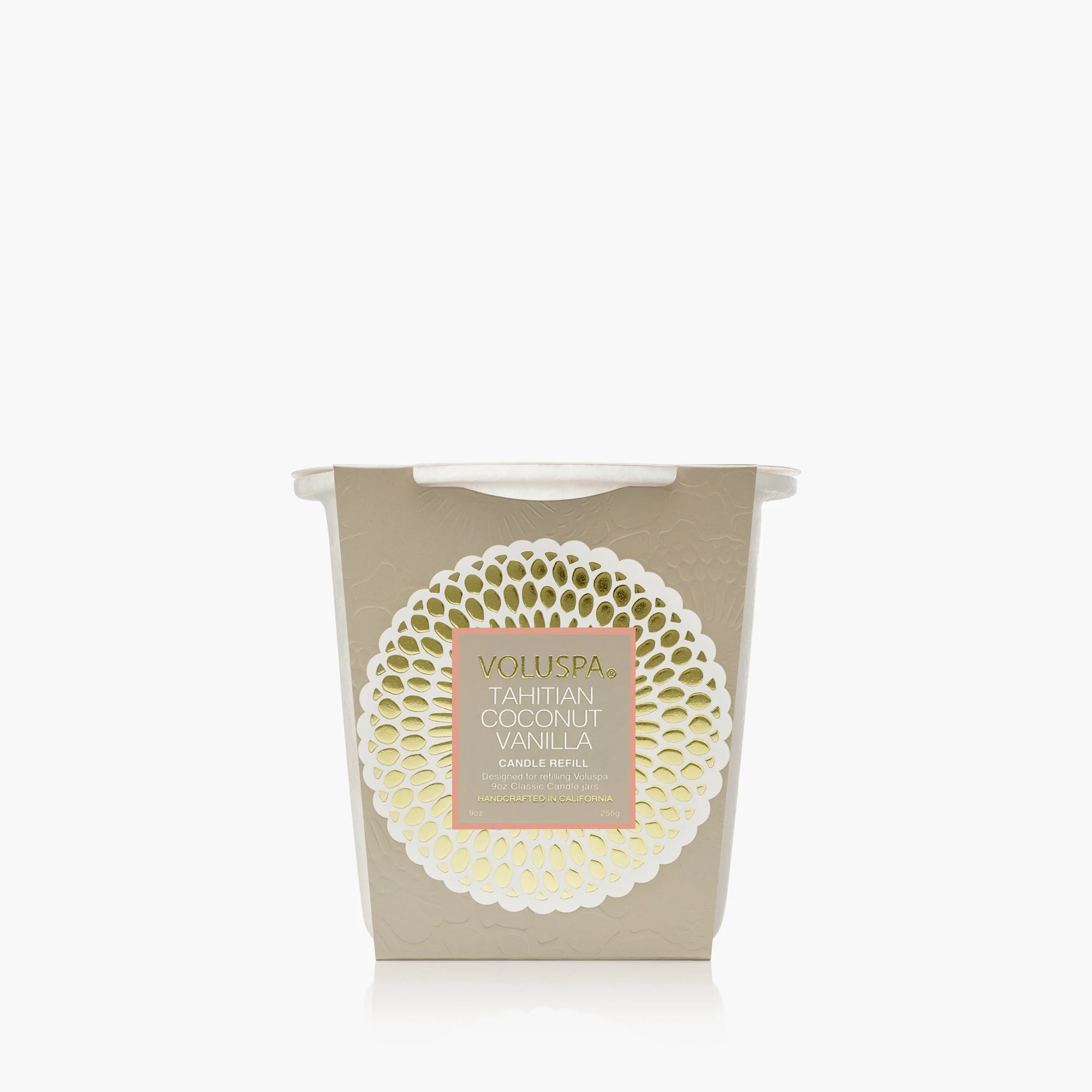 Tahitian Coconut Vanilla - Classic Candle Refill