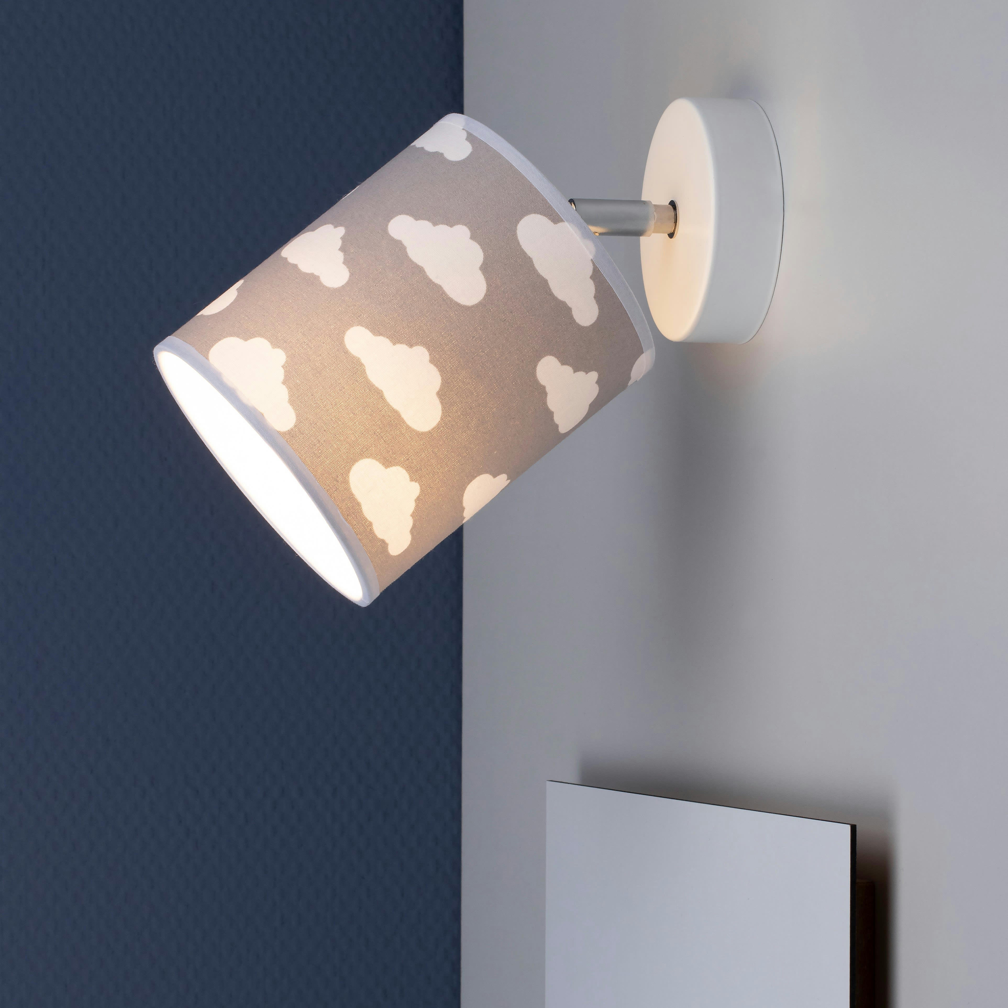 NUBO - Applique kids en fabric gris