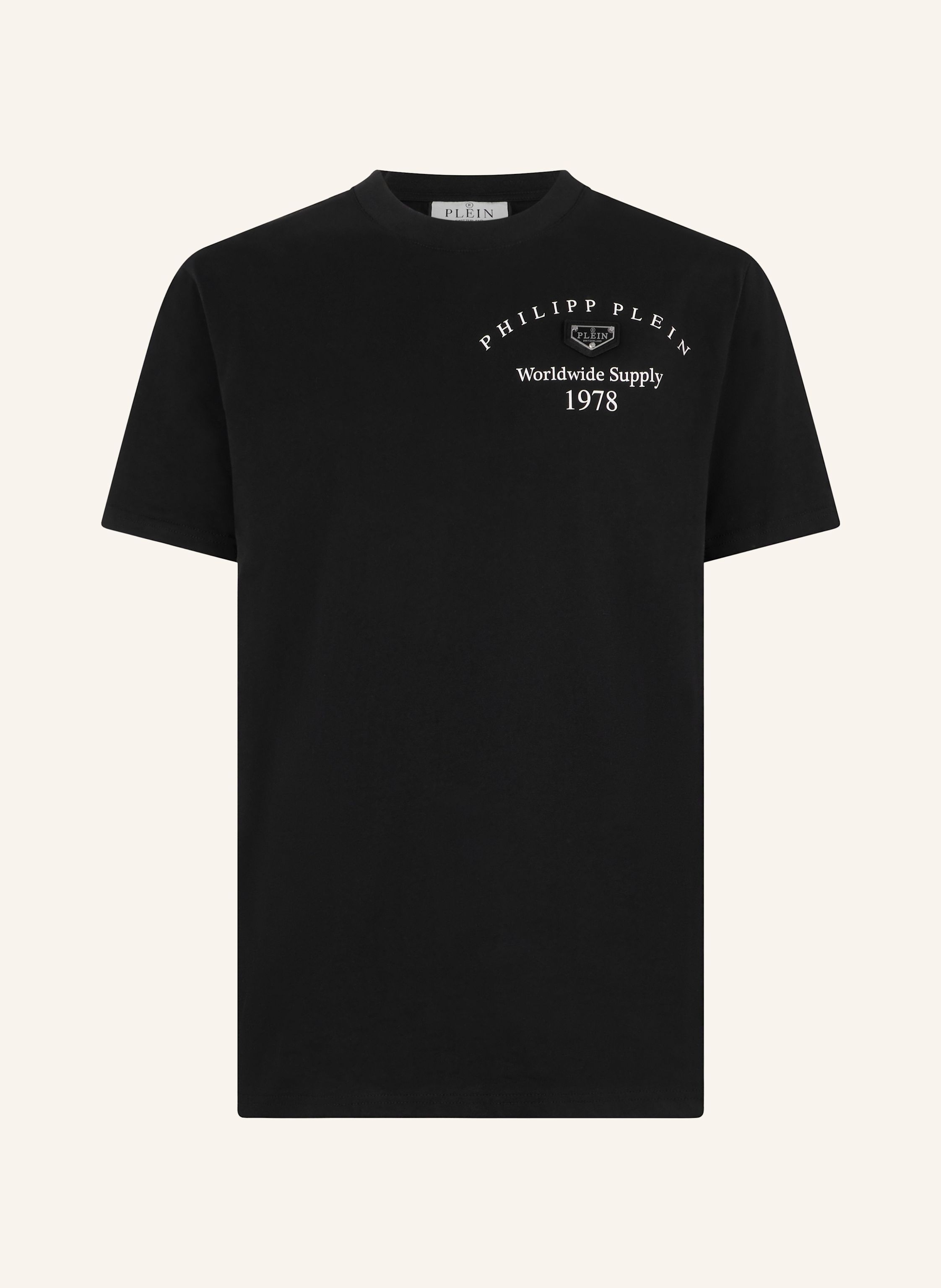PHILIPP PLEIN Kurzarm-Rundhals-T-Shirt
