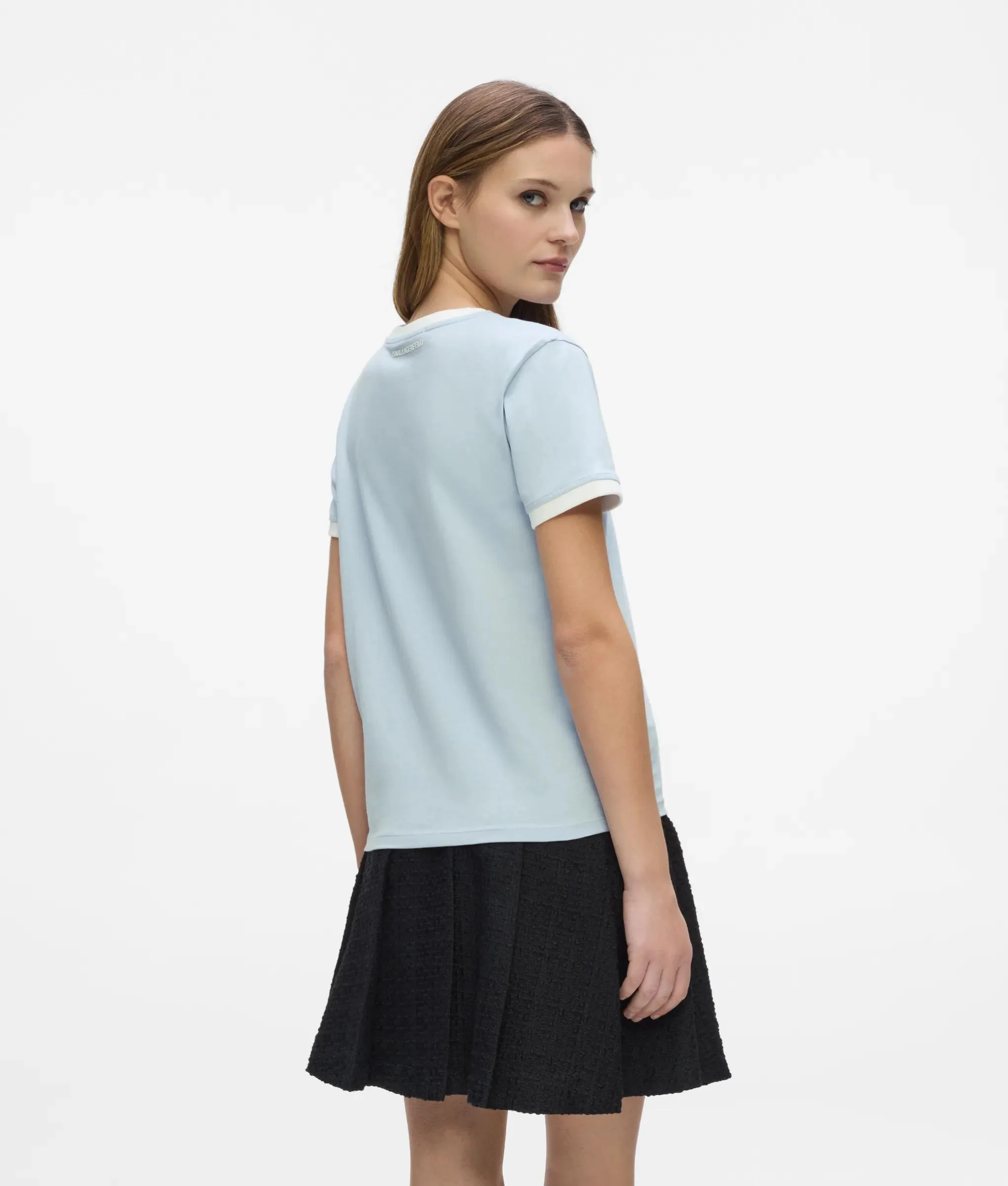Contrast piping Ikon T-shirt