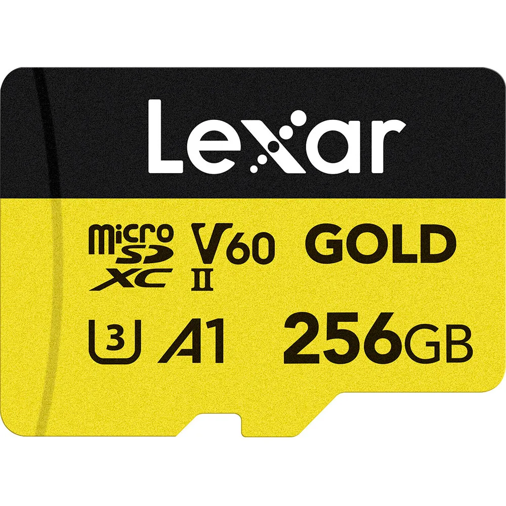 Lexar Professional Gold MicroSDXC UHS-II 256GB memory card