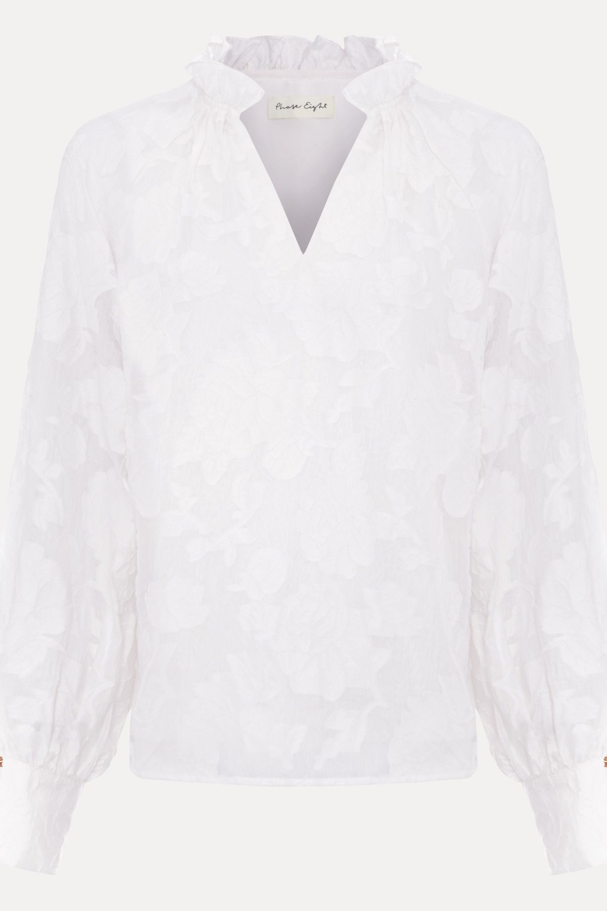 Phase Eight Amal Floral Textured Blouse