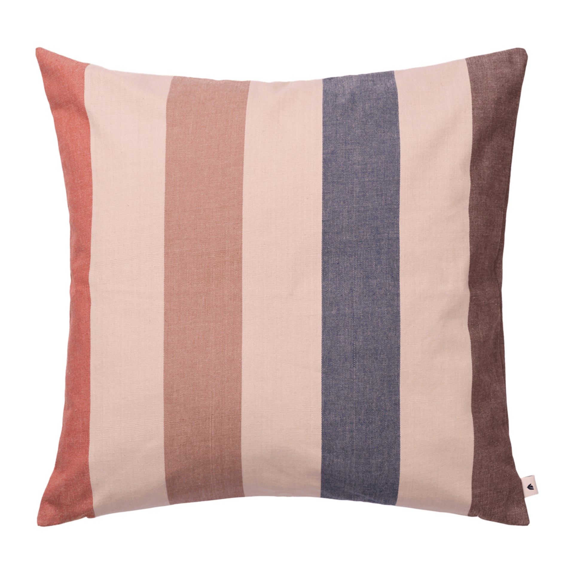 Ferm Living Strand Outdoor Sierkussen - Cashmere / Mocha / Indigo Blue