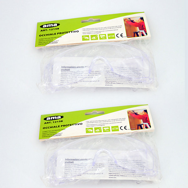 Lot de 2 - Lunette de Sécurité Protection Visitor (sous blister)