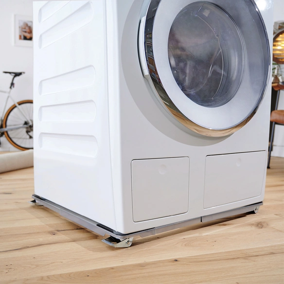 Transporthilfe »MM«, silberfarben/schwarz, BxH: 460 x 48 mm, max. Tragfähigkeit: 220 kg
