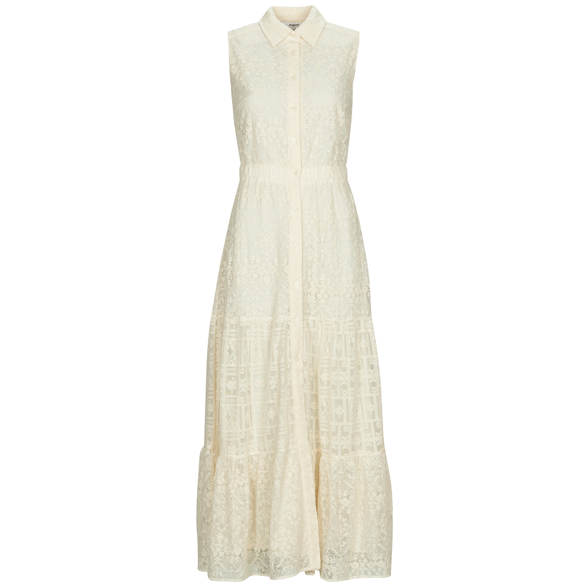 Desigual - VEST_MOON - Cream
