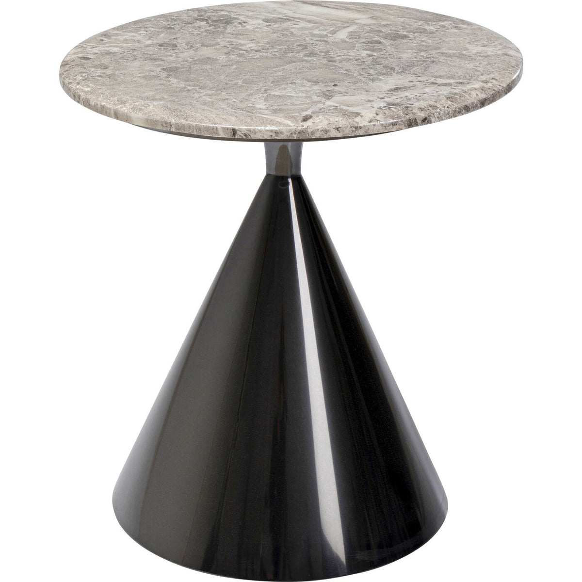 Kare Design Bijzettafel Rita Ø50cm zwart