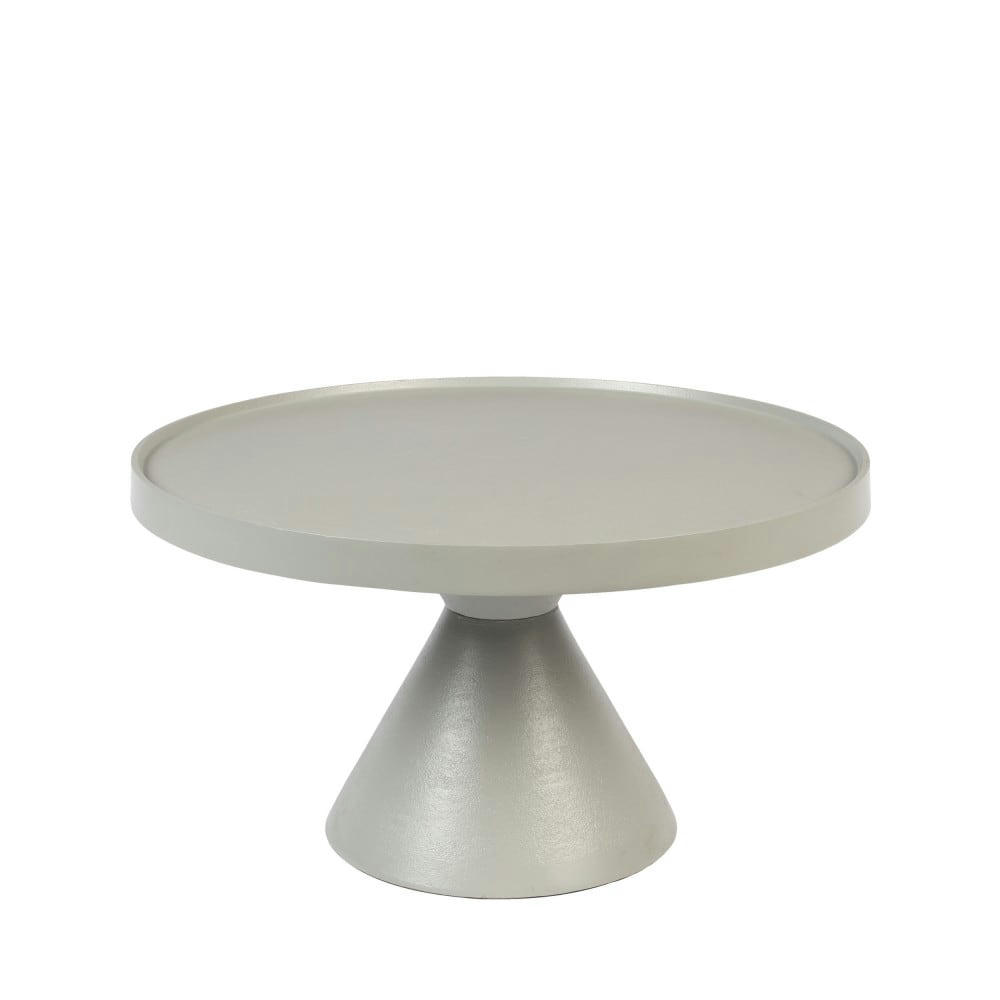 FLOSS - Table basse en métal D60cm gris