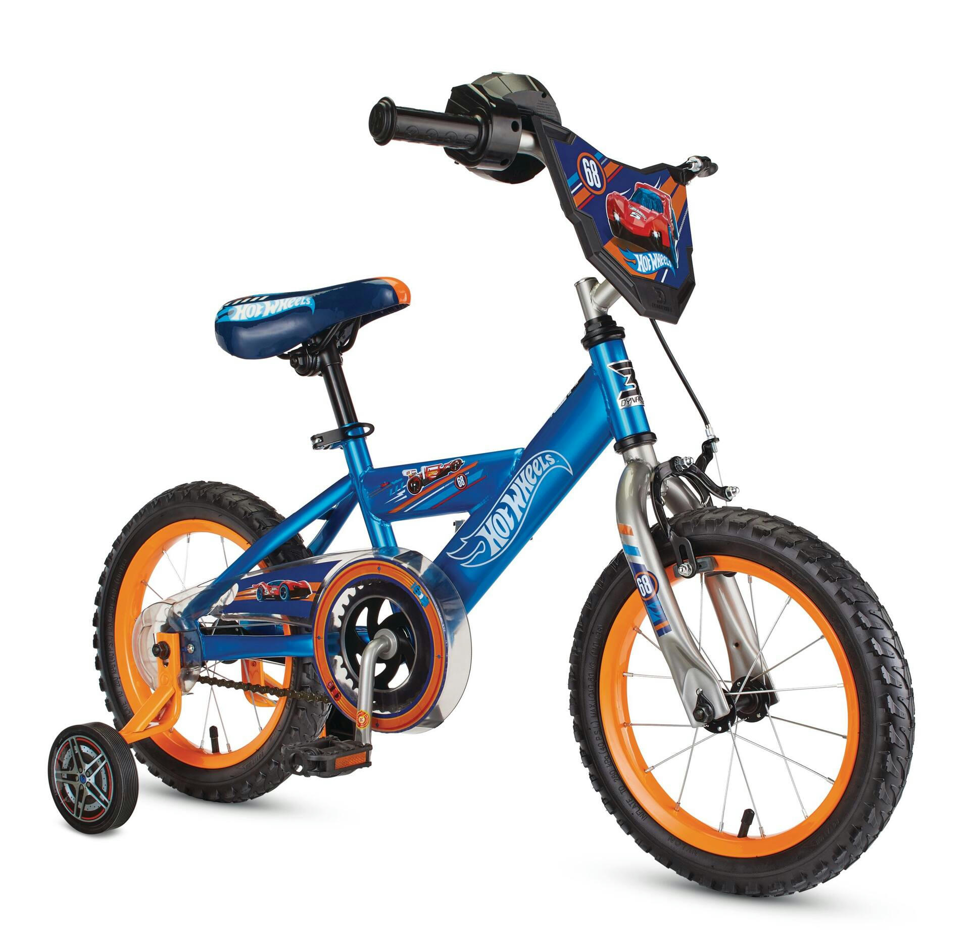 Hot Wheels Kids Bike, 14-in, Blue