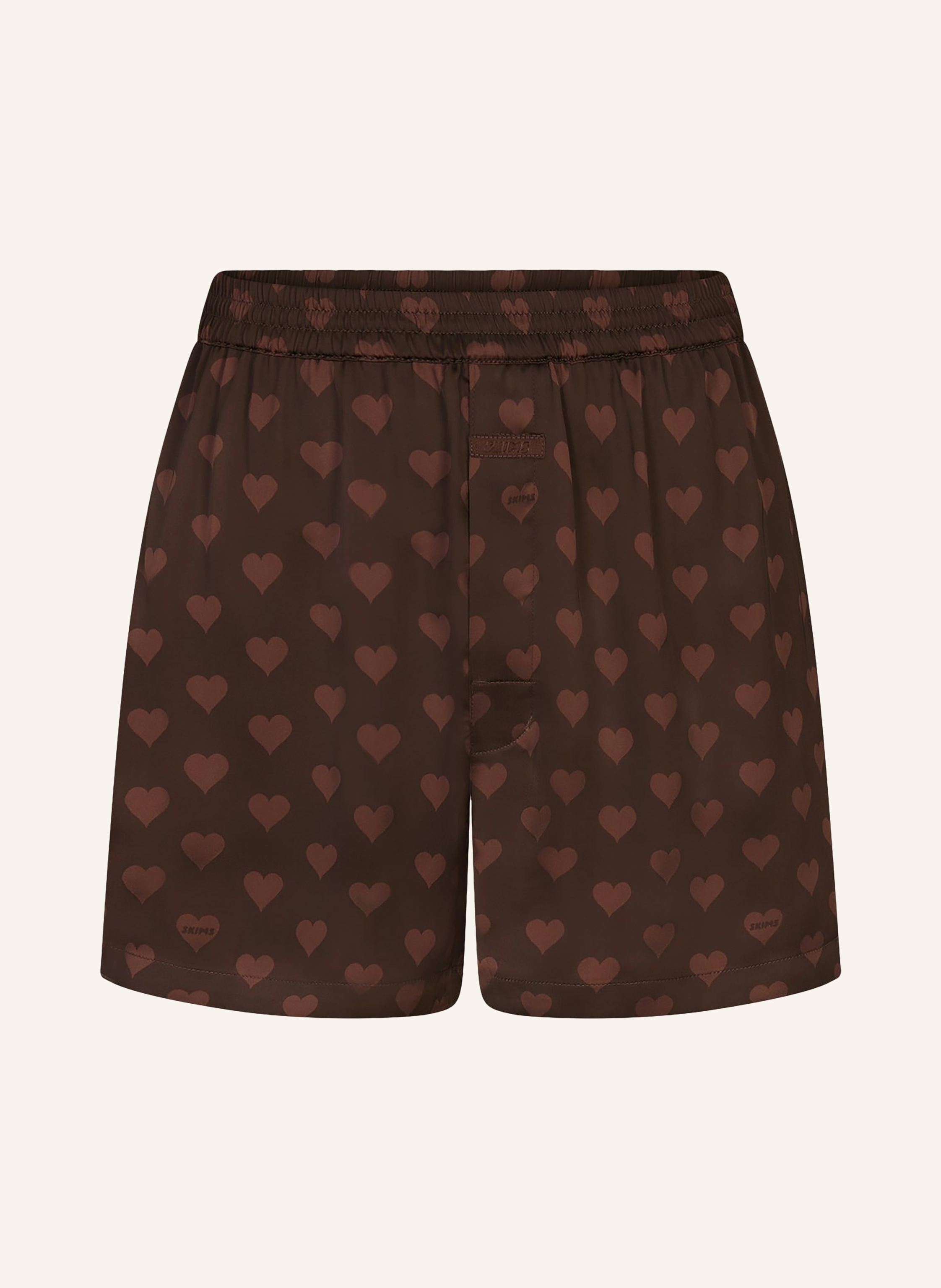 SKIMS Boxershorts SLEEP SATEEN aus Satin