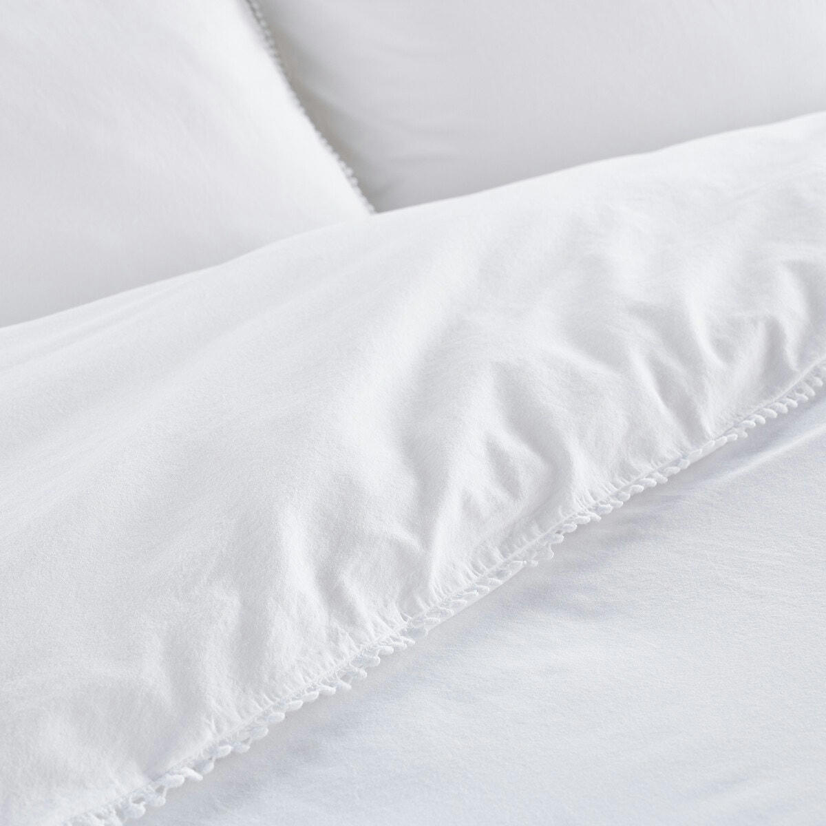 Housse de couette en percale de coton bio, Augusta