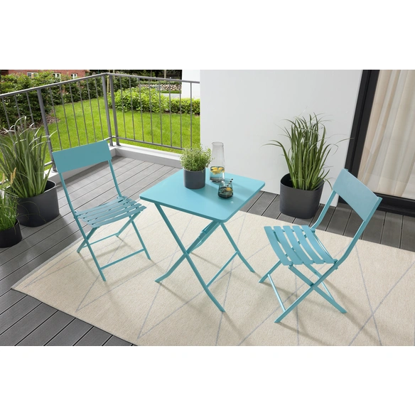 Bistro-Set »Lido«, Stahl, 3-teilig, mint
