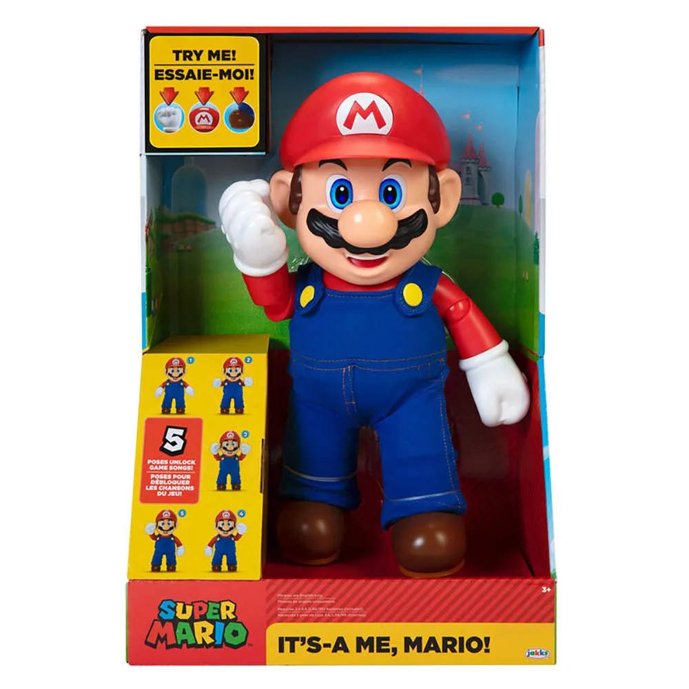 Jakks Pacific Nintendo Mario Its A Me Super Figure 36 cm