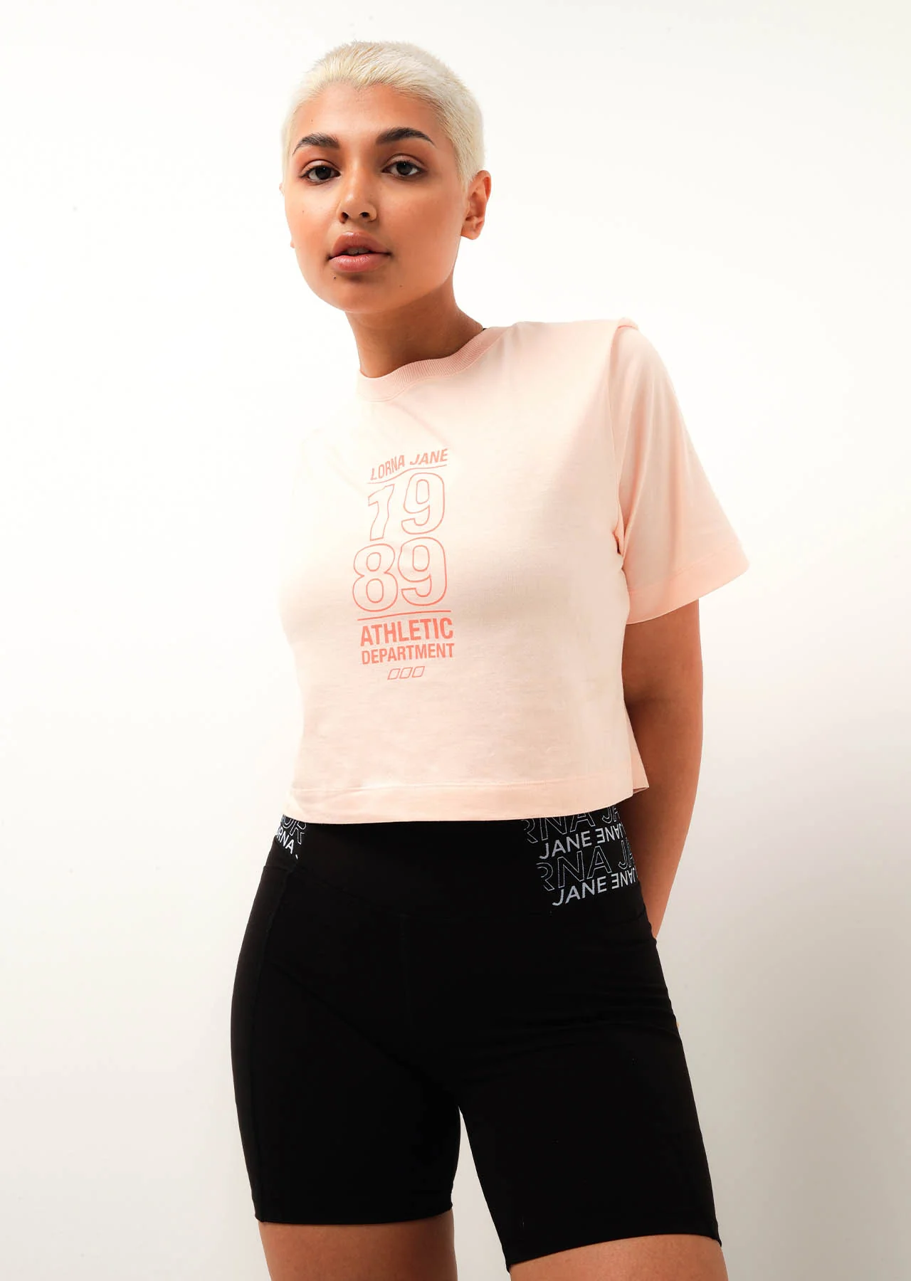 Athletic Department Oversized Cropped Tee