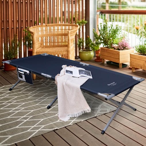 NNECW Foldable Camping Cot with Carry Bag for Camping Office