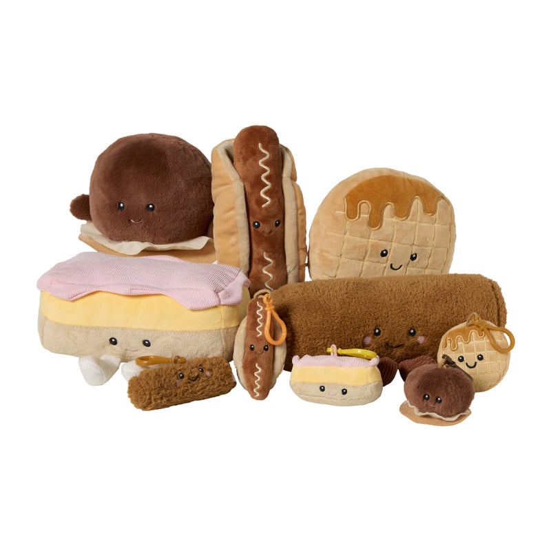 Pluche knuffel stroopwafel