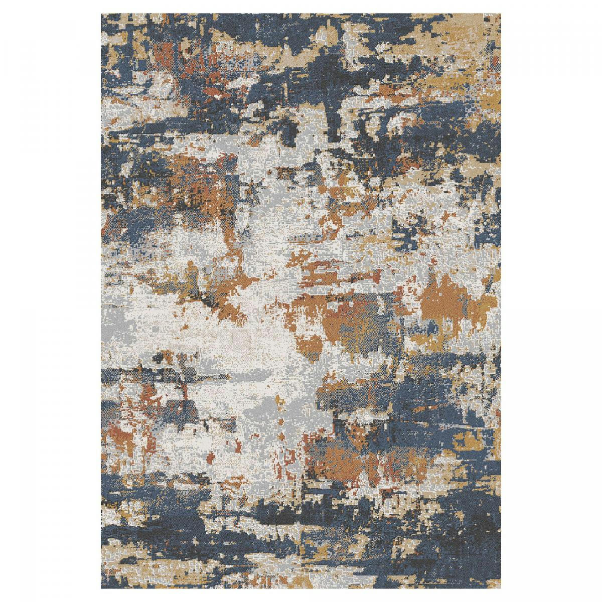 ELAB - Tapis salon marron 80x150