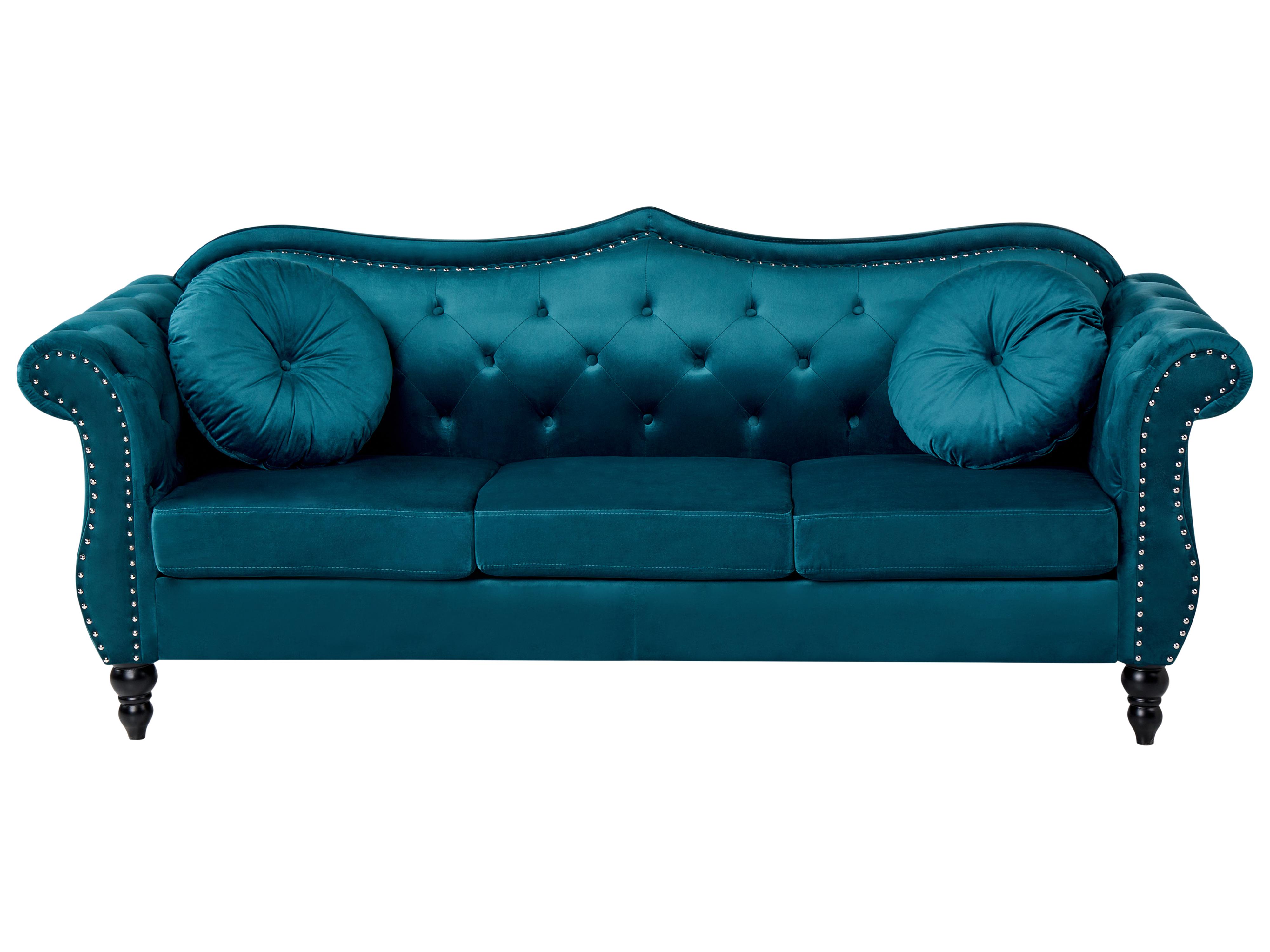 Sofa 2 Seater SKIEN Velvet Teal