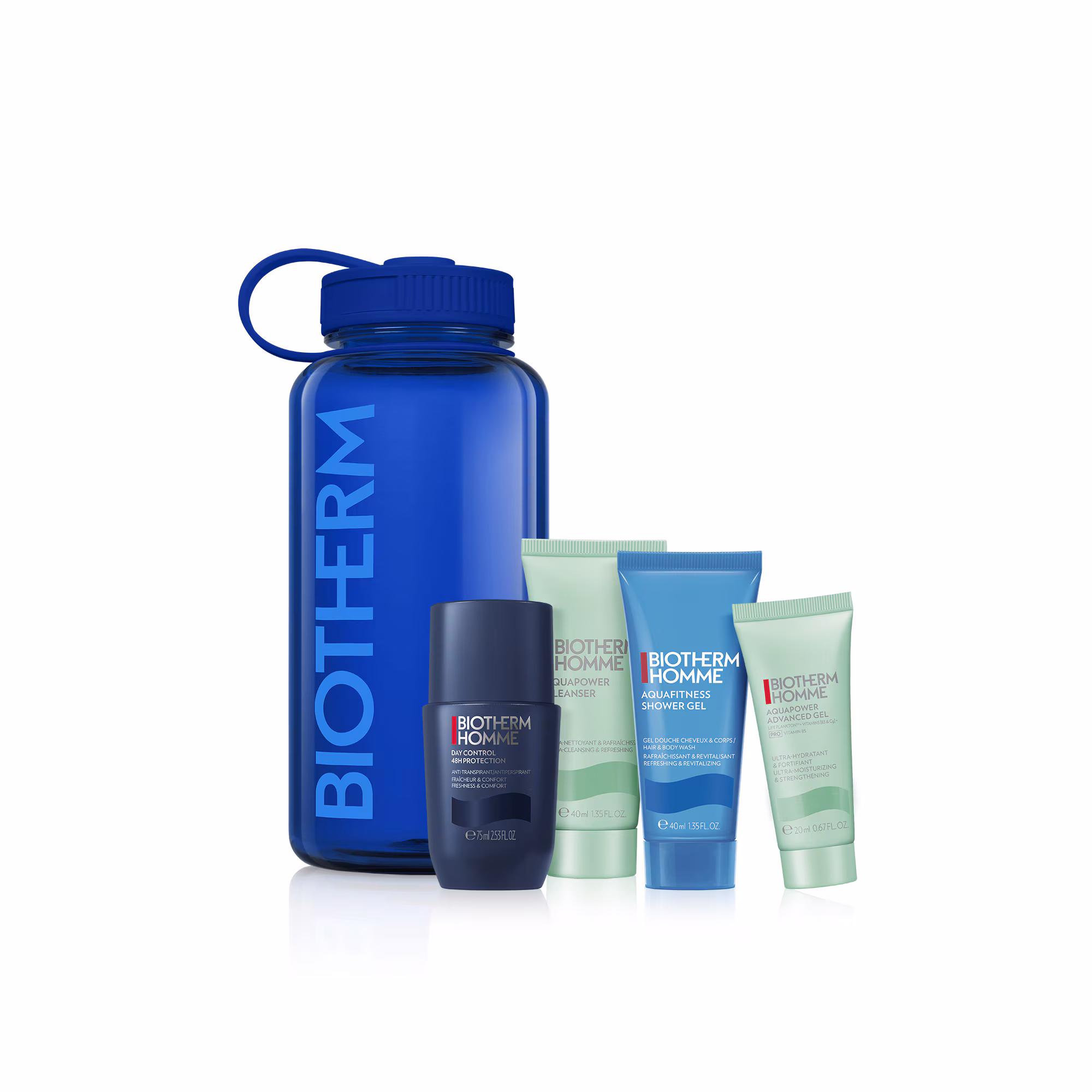 LES ESSENTIELSCoffret homme - crème protection + gel douche + nettoyant + gel