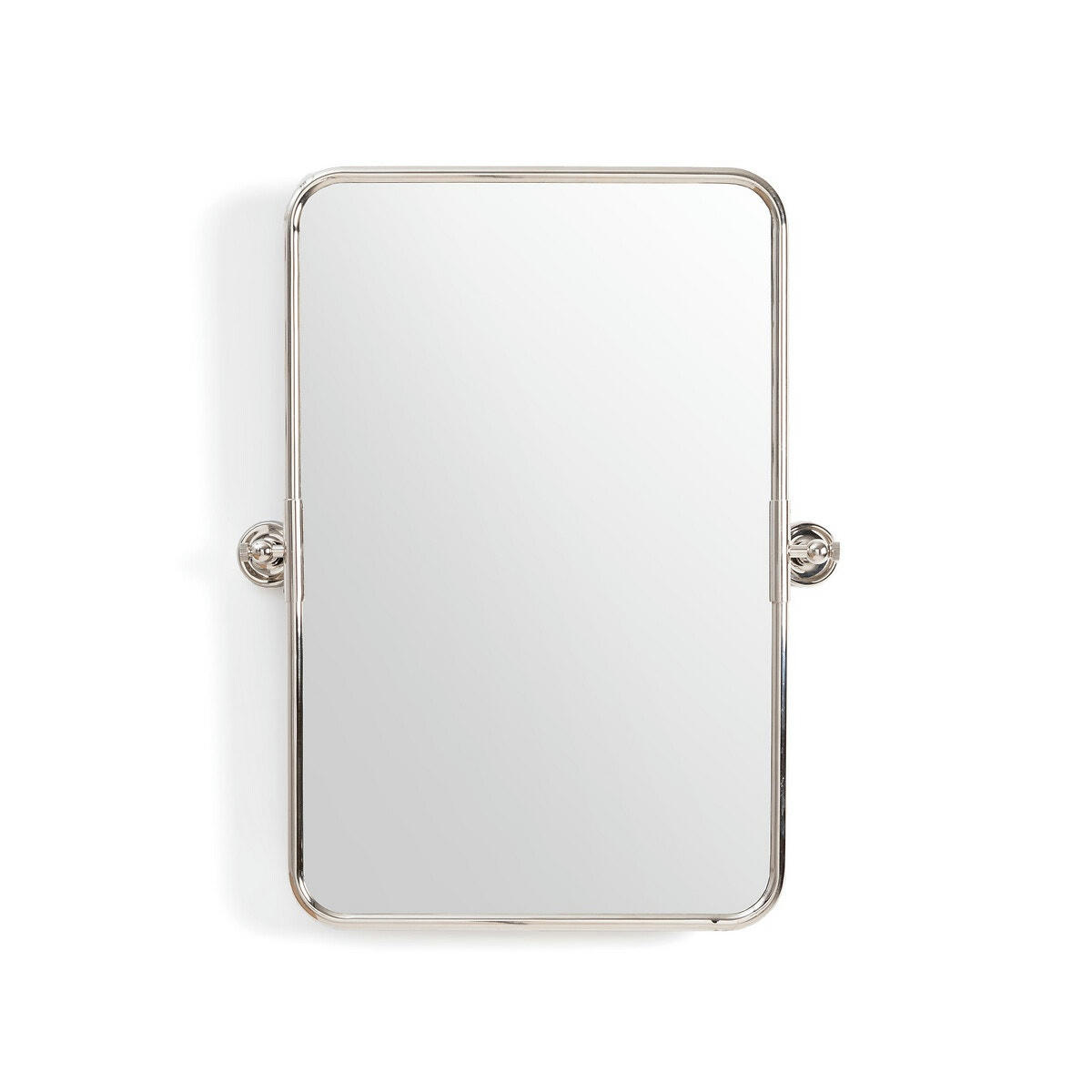 Miroir inclinable chromé H75,5cm Cassandre