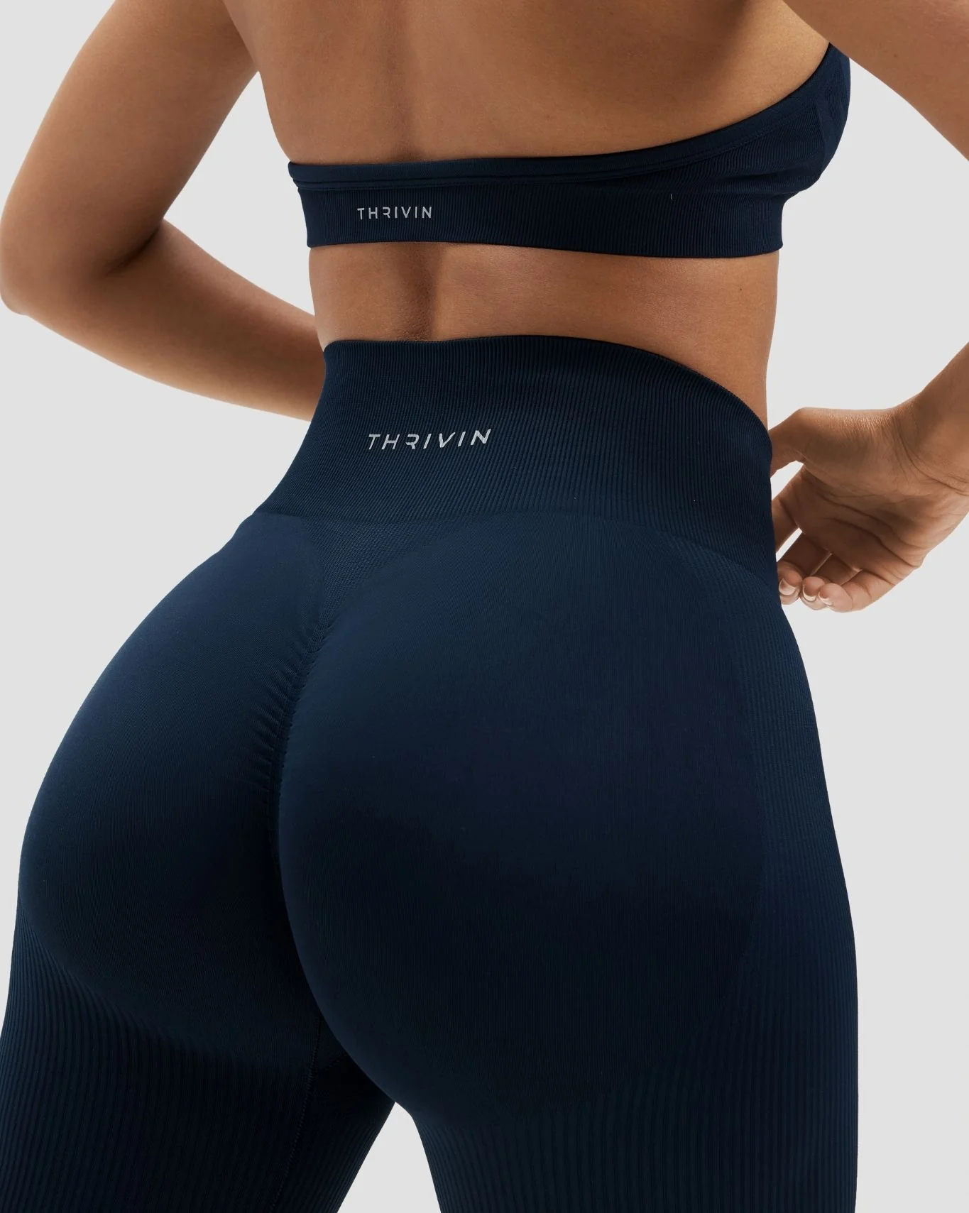 Elevate™ Sculpting High Waist Scrunch Flare | Midnight Navy