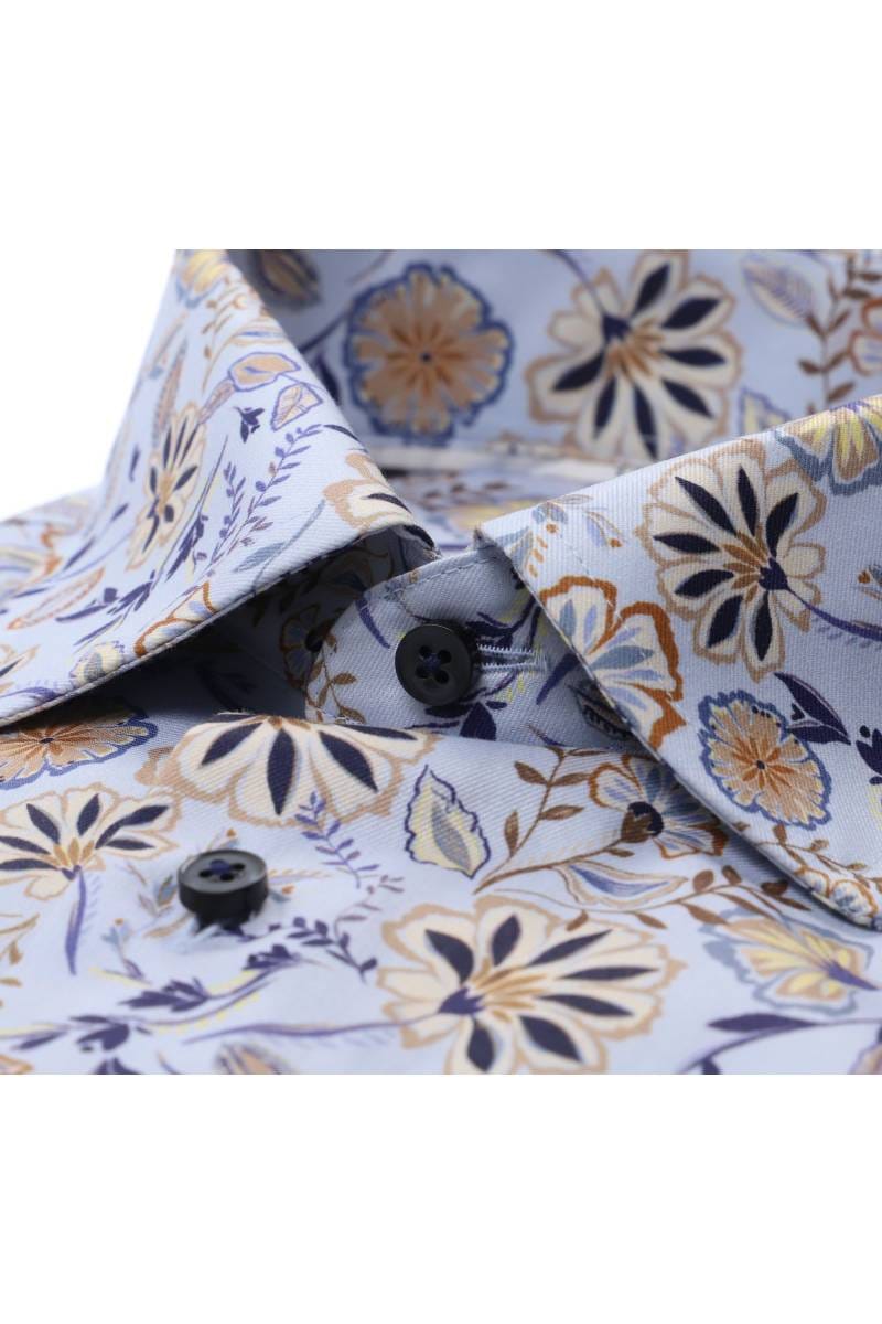 ETERNA 1863 Modern Fit Hemd himmelblau, Bedruckt