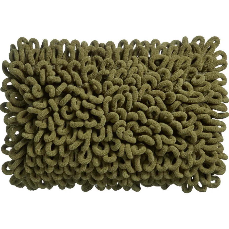 Kwantum Sierkussens | Kussen Lusso Donkergroen 30×50 Cm