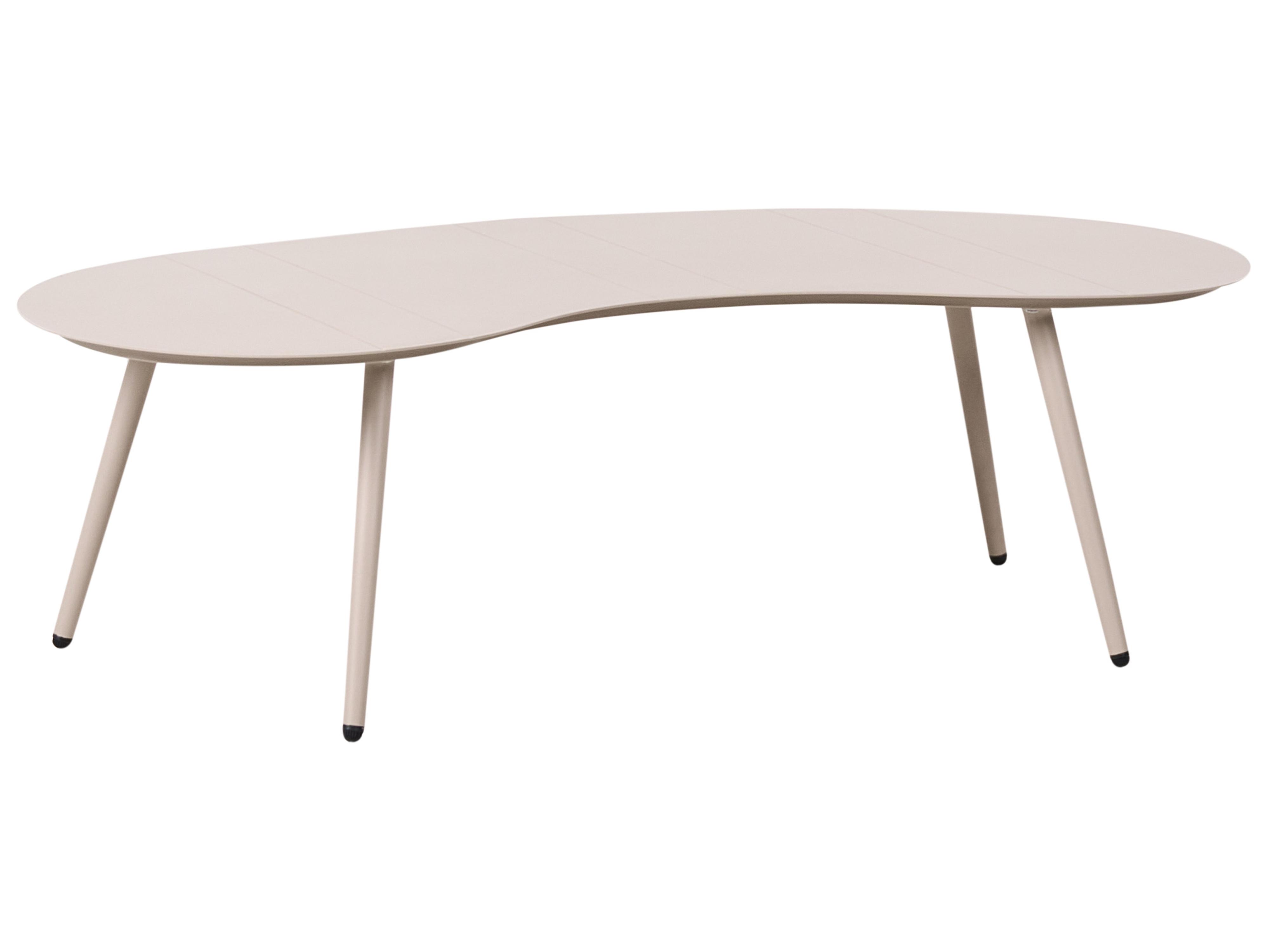 Garden Lounge Set with Table 6 Seater PARORI Beige