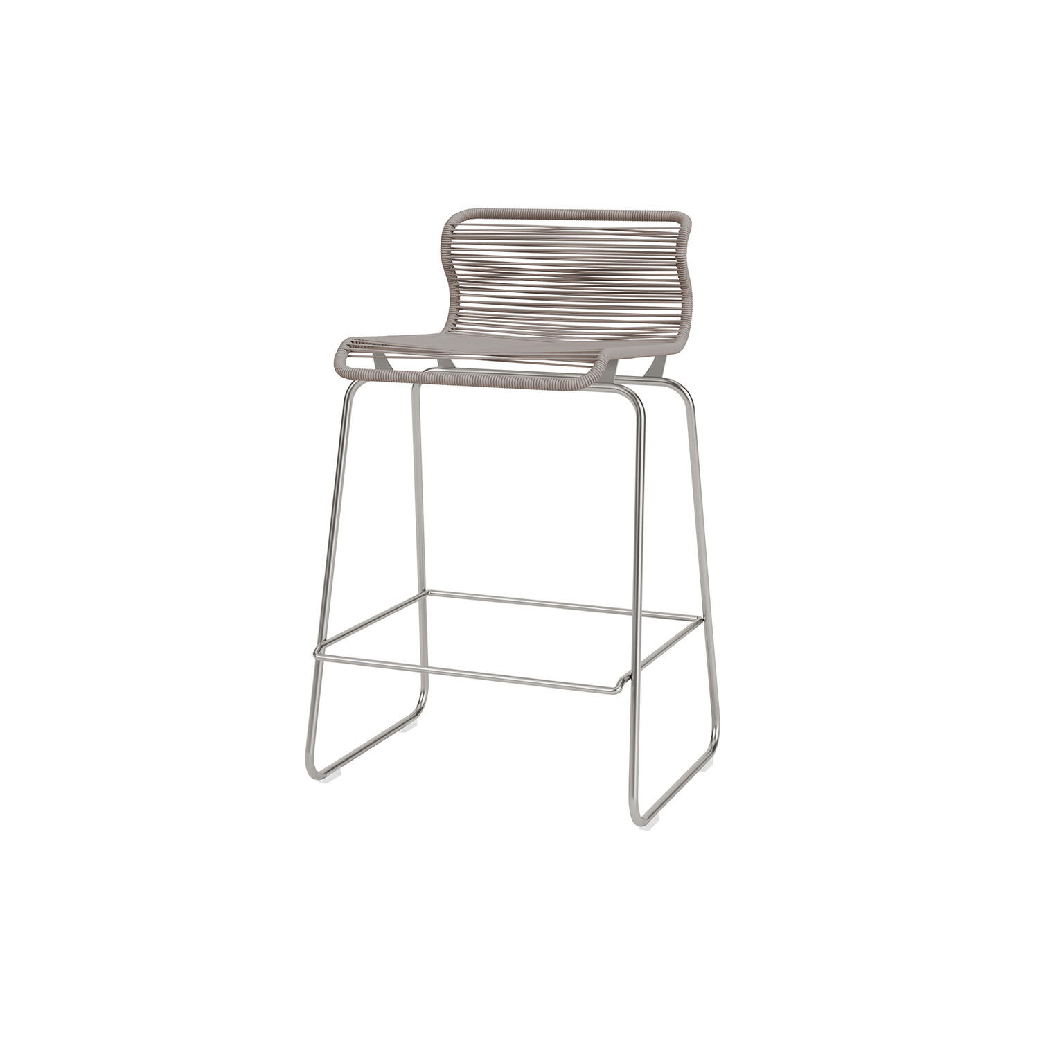 Panton One Kitchen barstol, carmen/steel