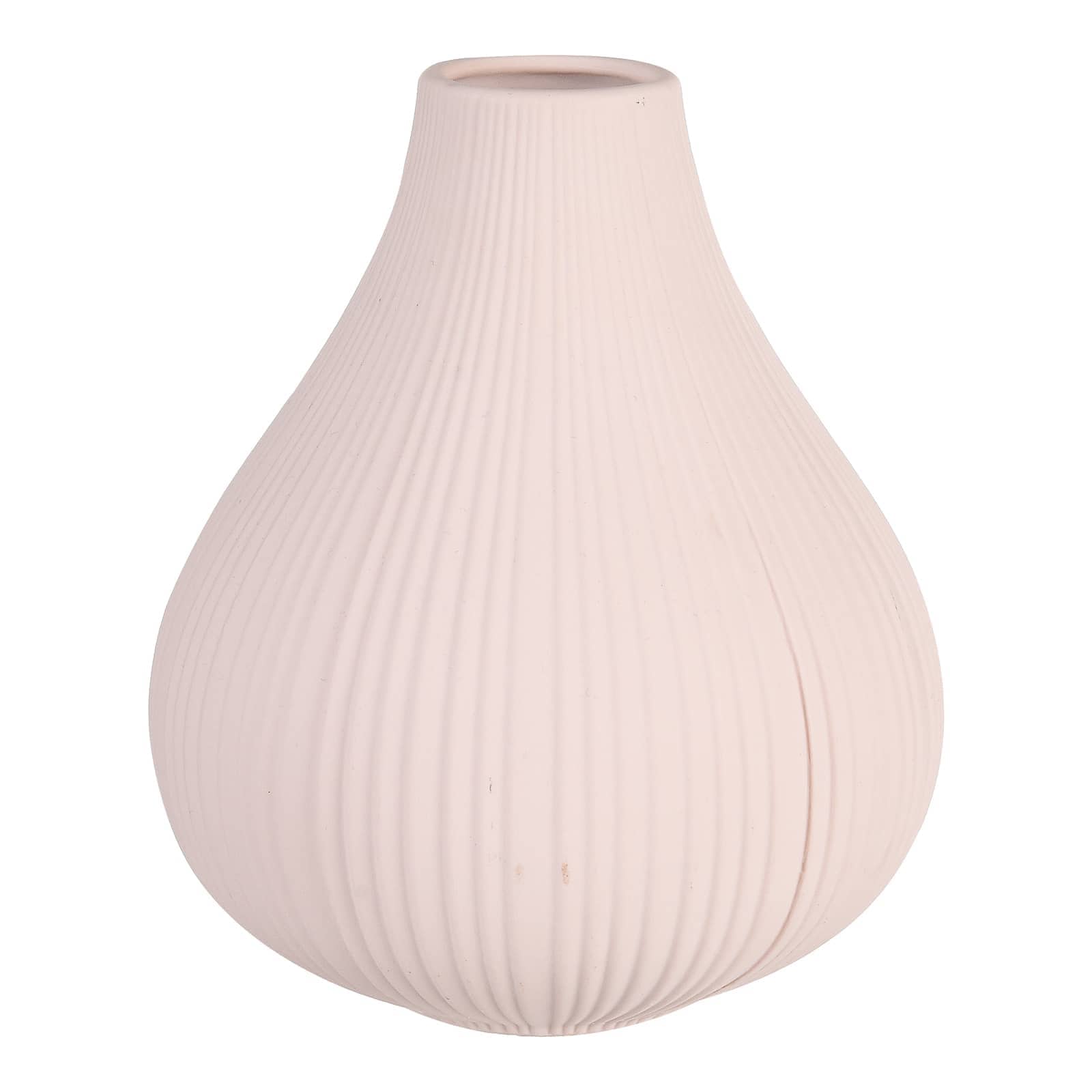 Vase Rills Rosa, ⌀ 13 cm, H 155 mm