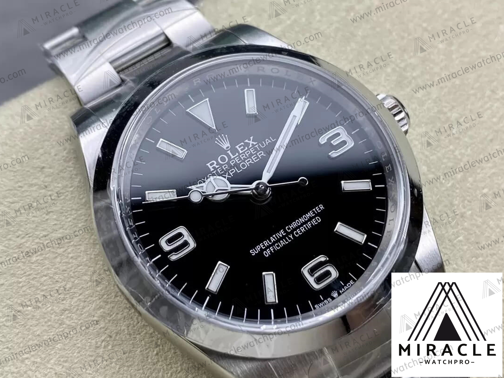 ROLEX-Explorer-ref.M124270-0001-Elite Clone-36mm-Replica Watch