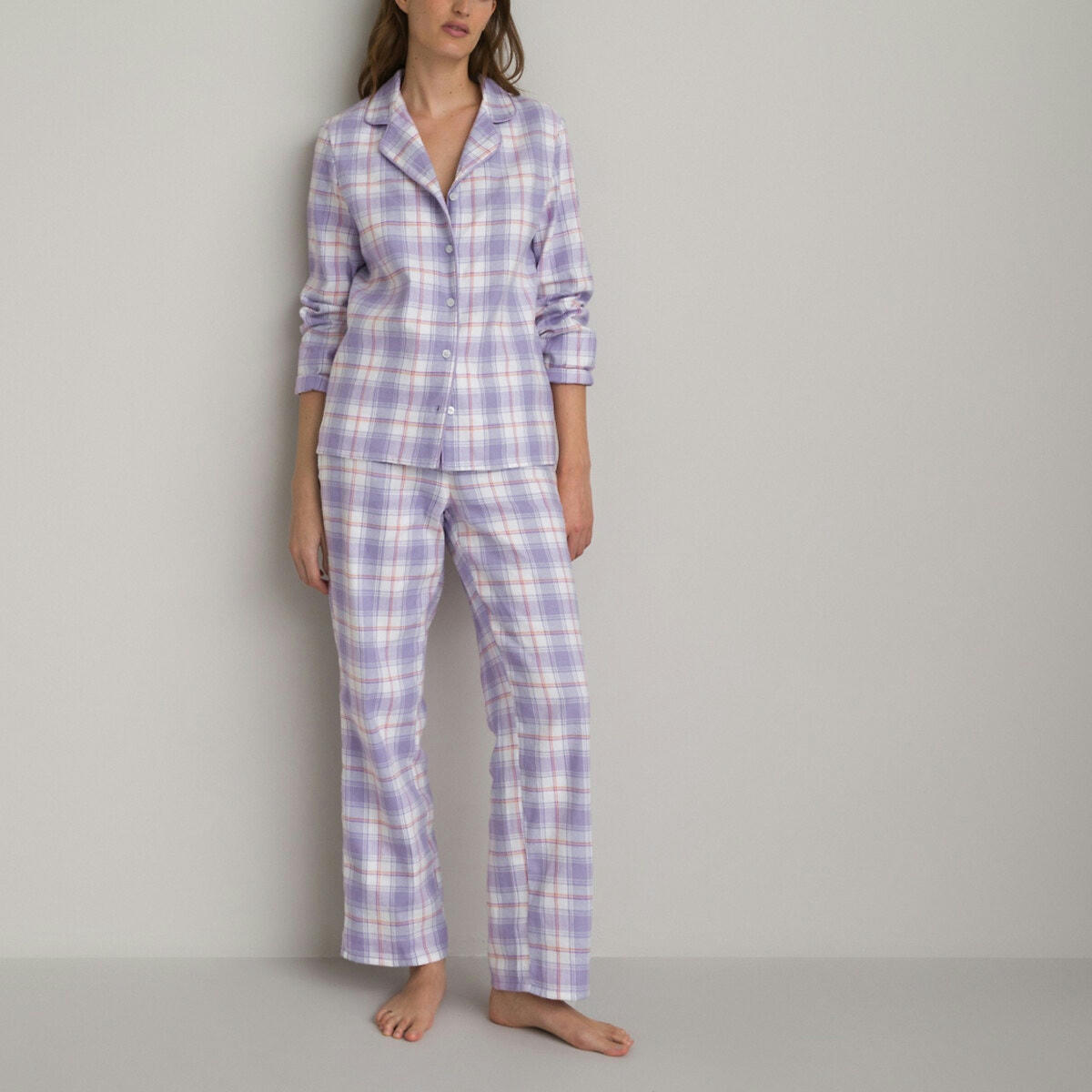 Pyjama en flanelle imprimé carreaux