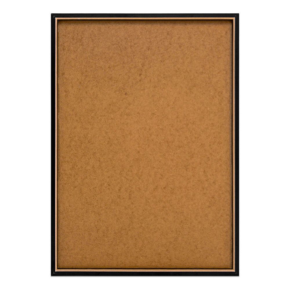 DEKORBILDE REINDERS GLAMOR BLOMSTER SLIM RAMME 50X70CM SVART