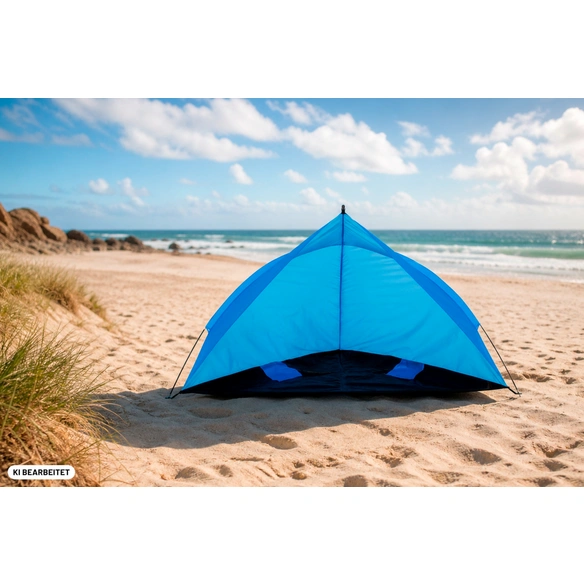 Strandmuschel, Für: 2, hellblau